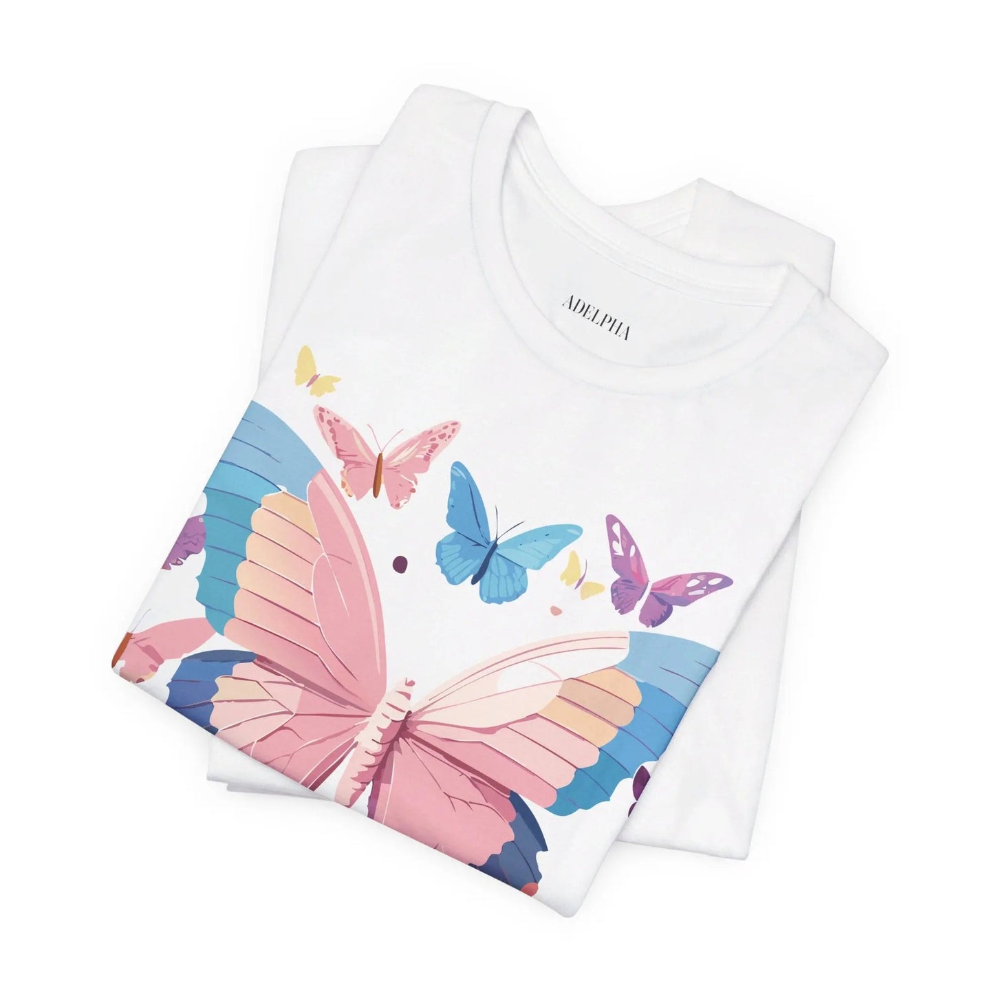 Butterfly Graphic Tee Unisex Shirt With Adelpha Vintage Artwork