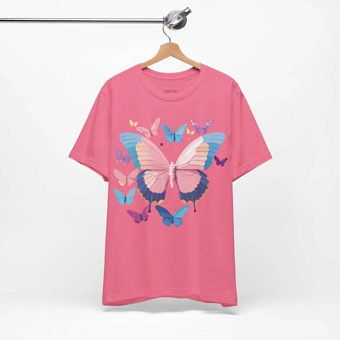 Butterfly Graphic Tee Unisex Shirt With Adelpha Vintage Artwork
