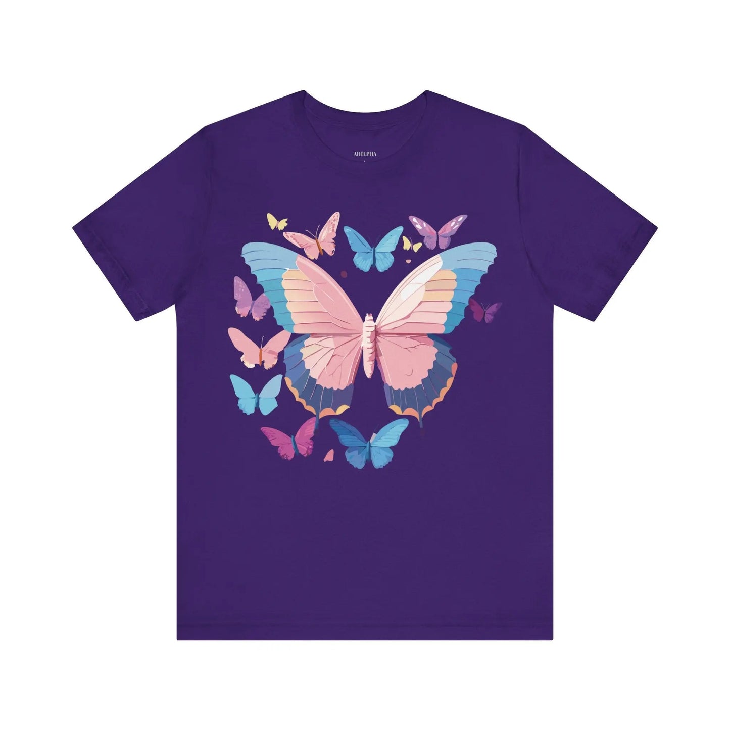 Adelpha Butterfly Graphic T Shirt Unisex Vintage Art Tee For Everyday Wear