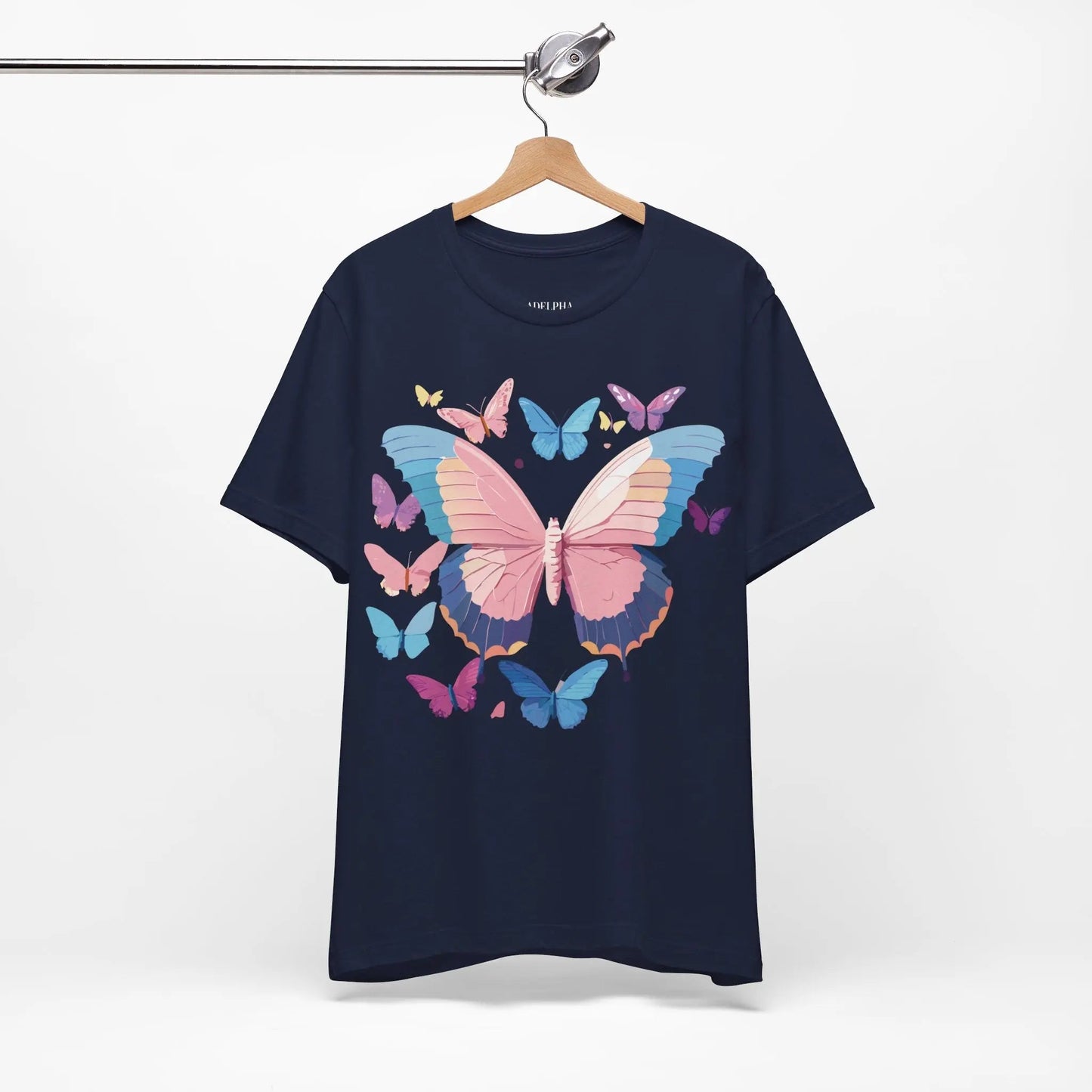 Adelpha Butterfly Graphic T Shirt Unisex Vintage Art Tee For Everyday Wear