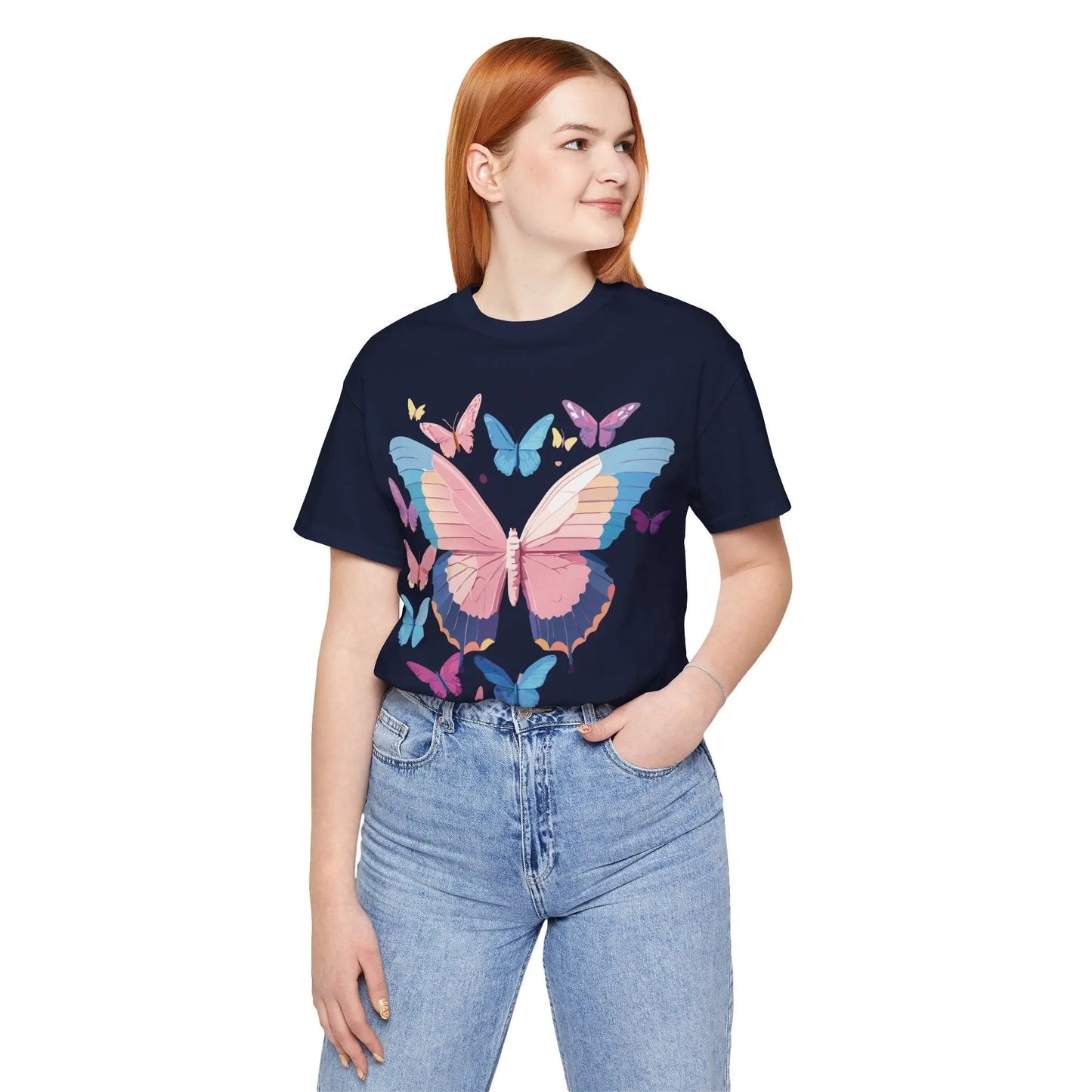 Adelpha Butterfly Graphic T Shirt Unisex Vintage Art Tee For Everyday Wear