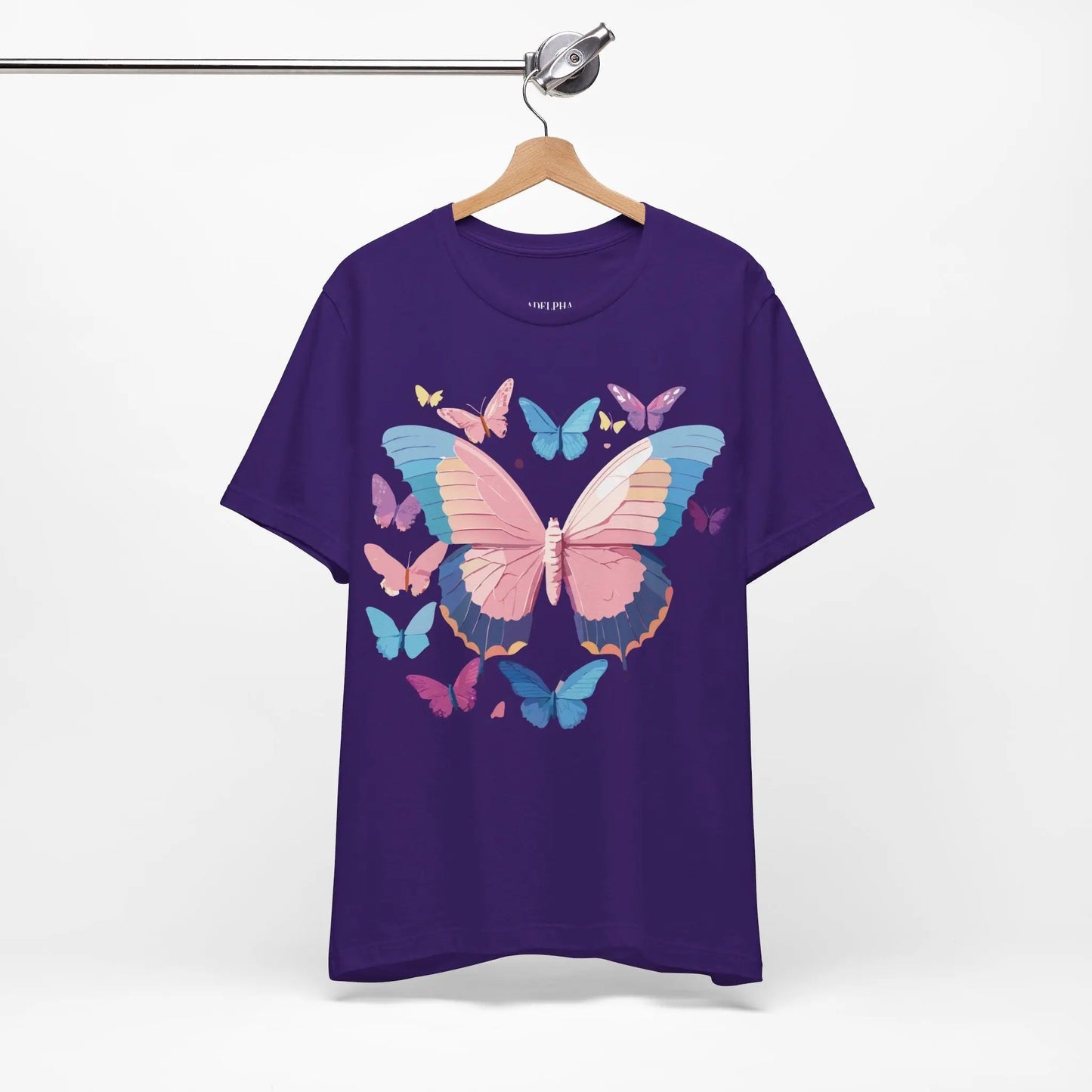 Adelpha Butterfly Graphic T Shirt Unisex Vintage Art Tee For Everyday Wear