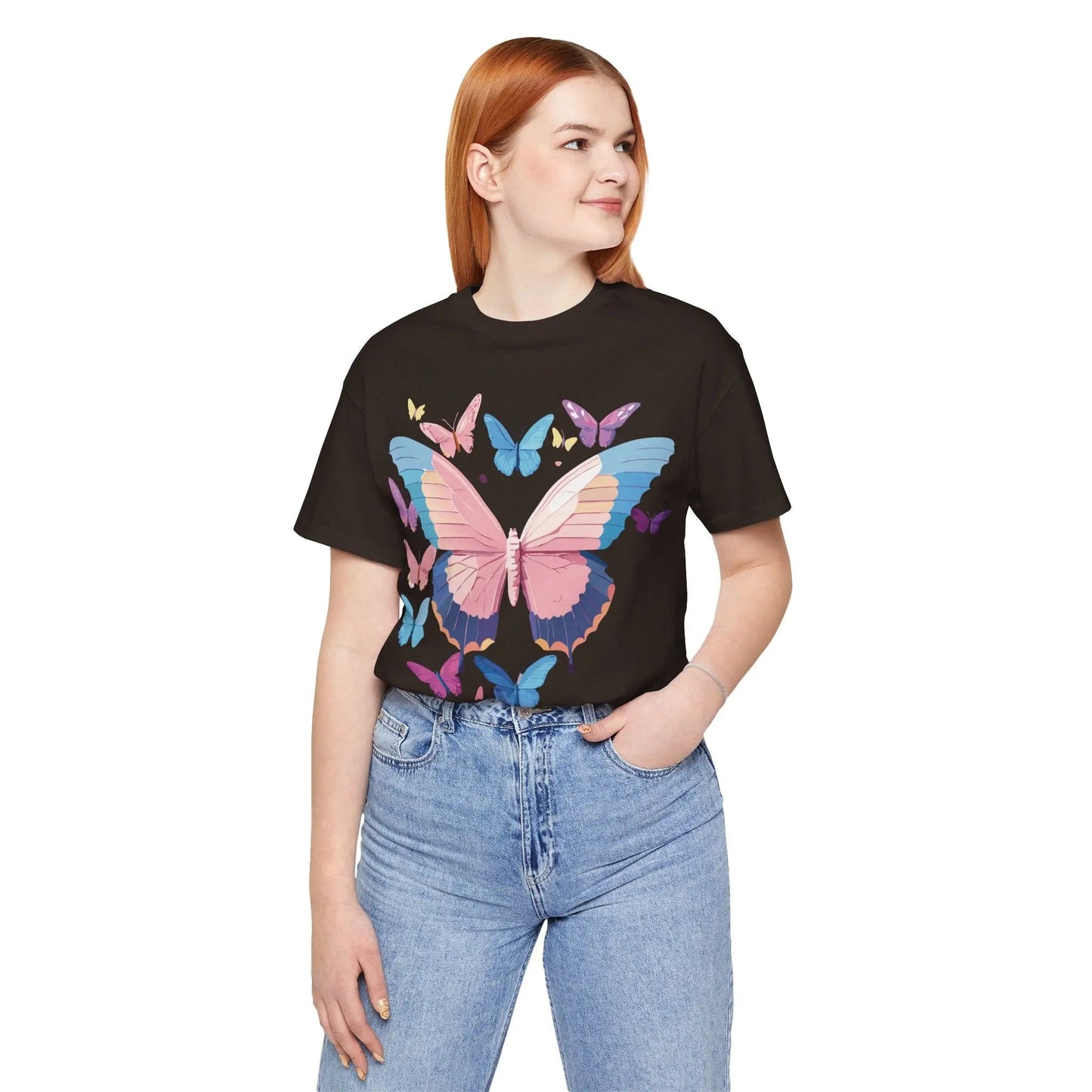 Adelpha Butterfly Graphic T Shirt Unisex Vintage Art Tee For Everyday Wear