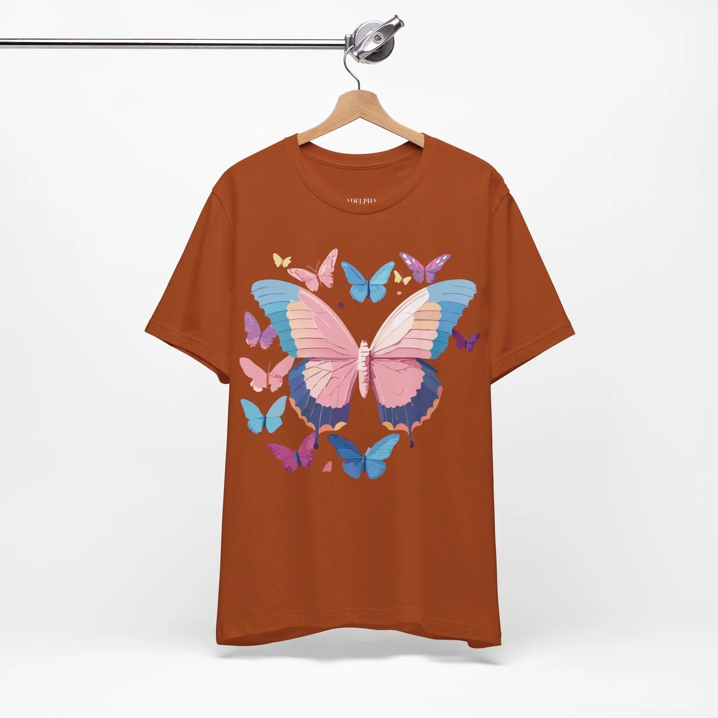 Adelpha Butterfly Graphic T Shirt Unisex Vintage Art Tee For Everyday Wear