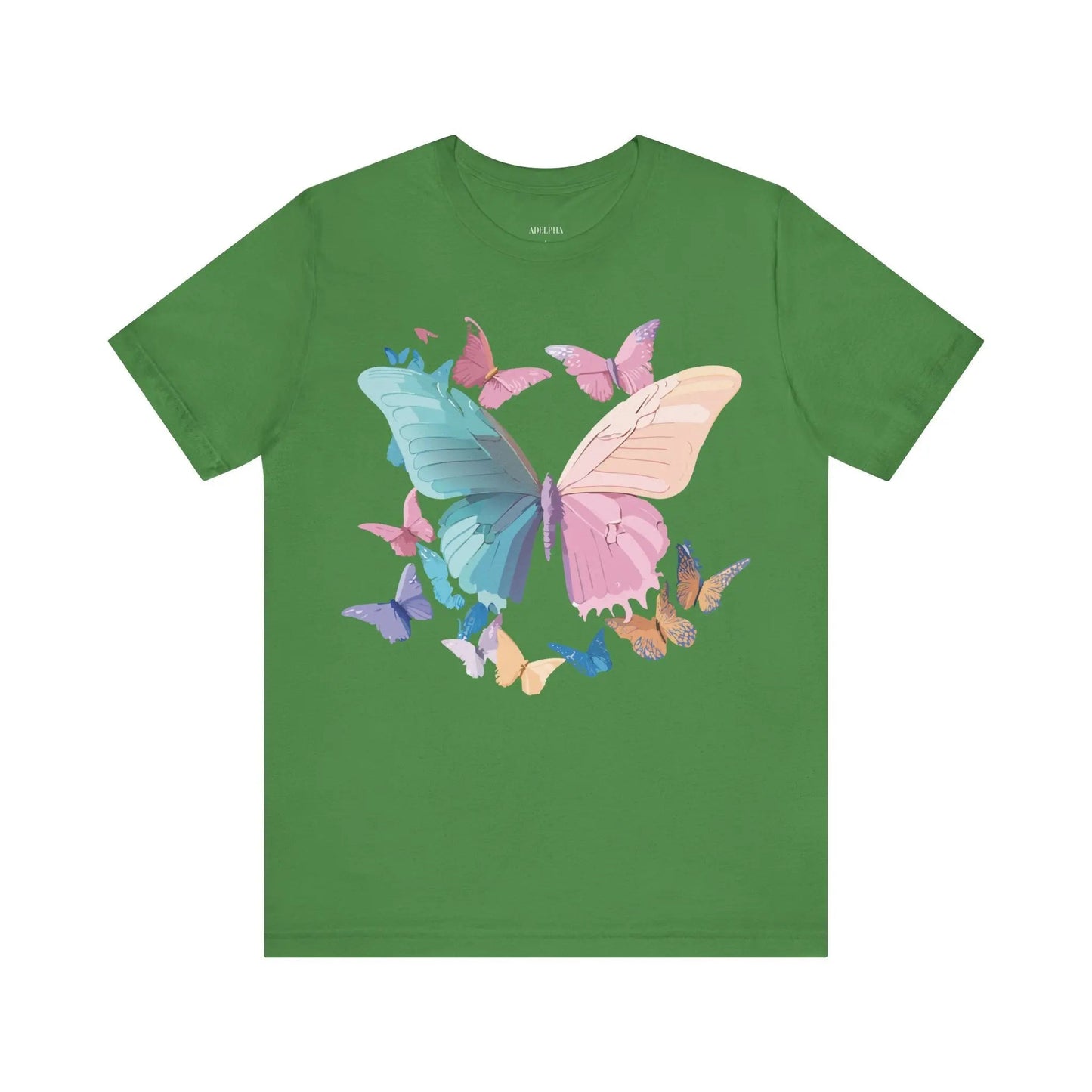 Butterfly Graphic Unisex 100 Cotton Lightweight Vintage Design Jersey Tee 108