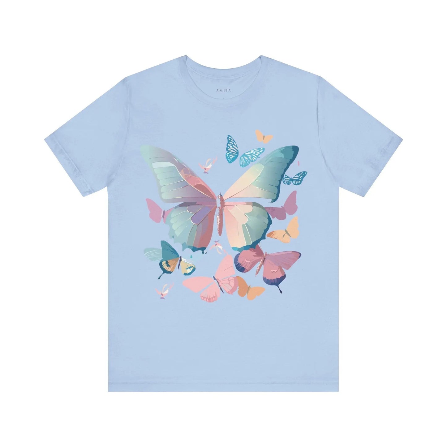 Unisex Graphic Tee Butterfly Art Shirt Adelpha Vintage Inspired Artwork