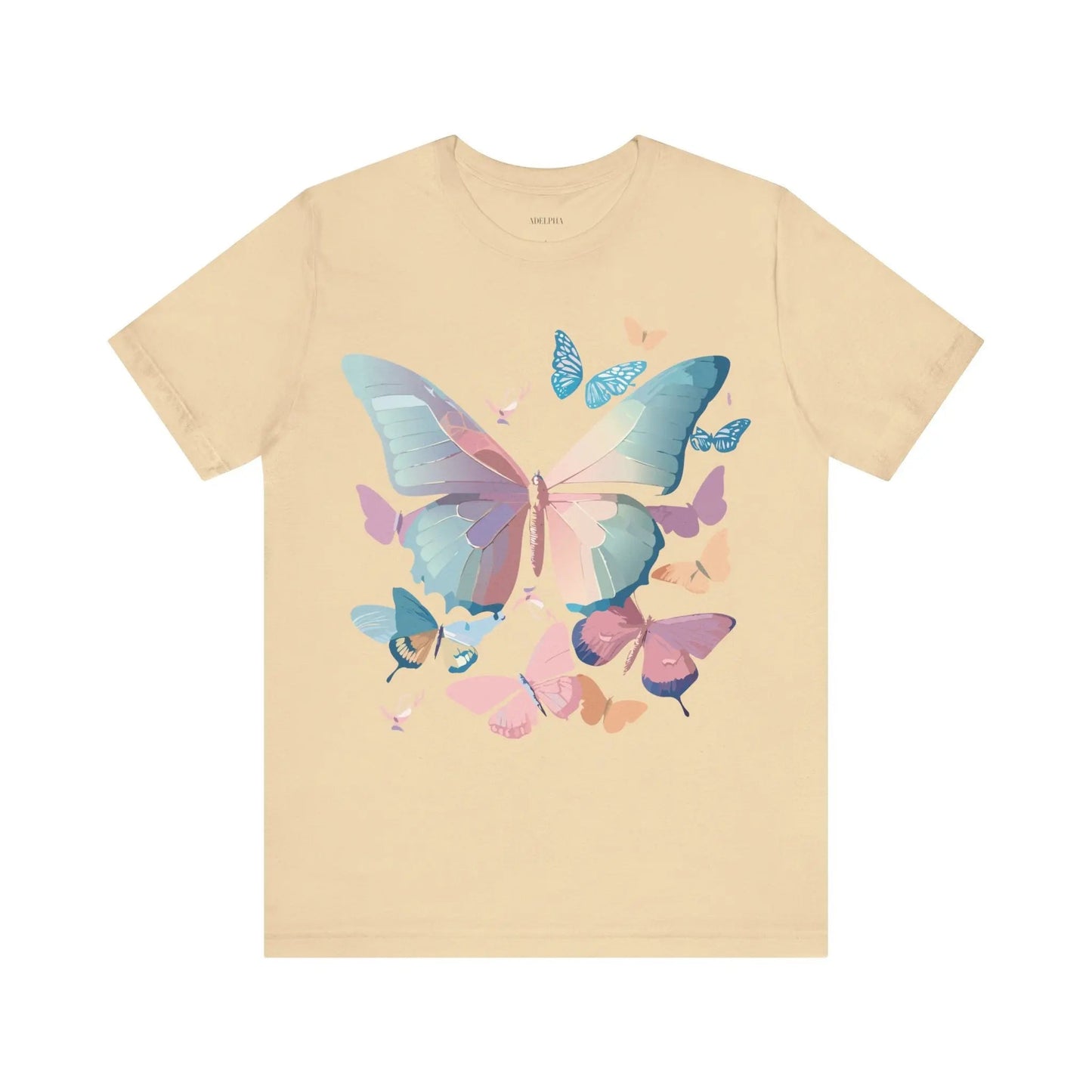 Unisex Graphic Tee Butterfly Art Shirt Adelpha Vintage Inspired Artwork