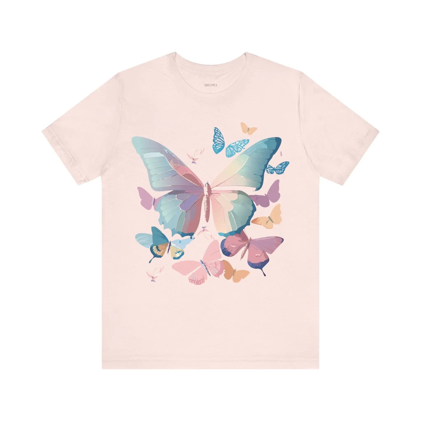 Unisex Graphic Tee Butterfly Art Shirt Adelpha Vintage Inspired Artwork