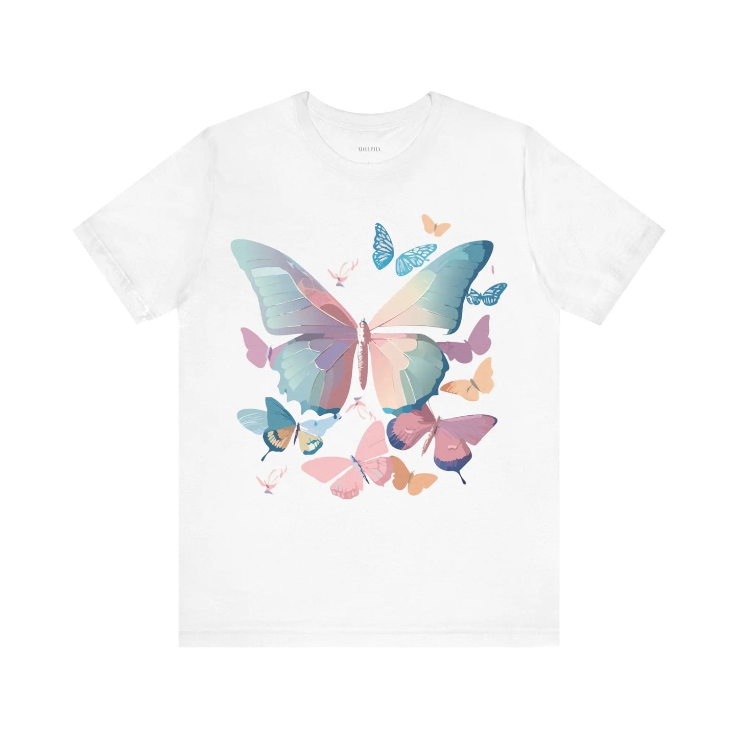 Unisex Graphic Tee Butterfly Art Shirt Adelpha Vintage Inspired Artwork