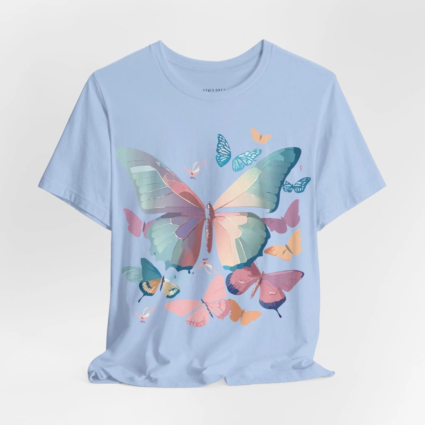 Unisex Graphic Tee Butterfly Art Shirt Adelpha Vintage Inspired Artwork