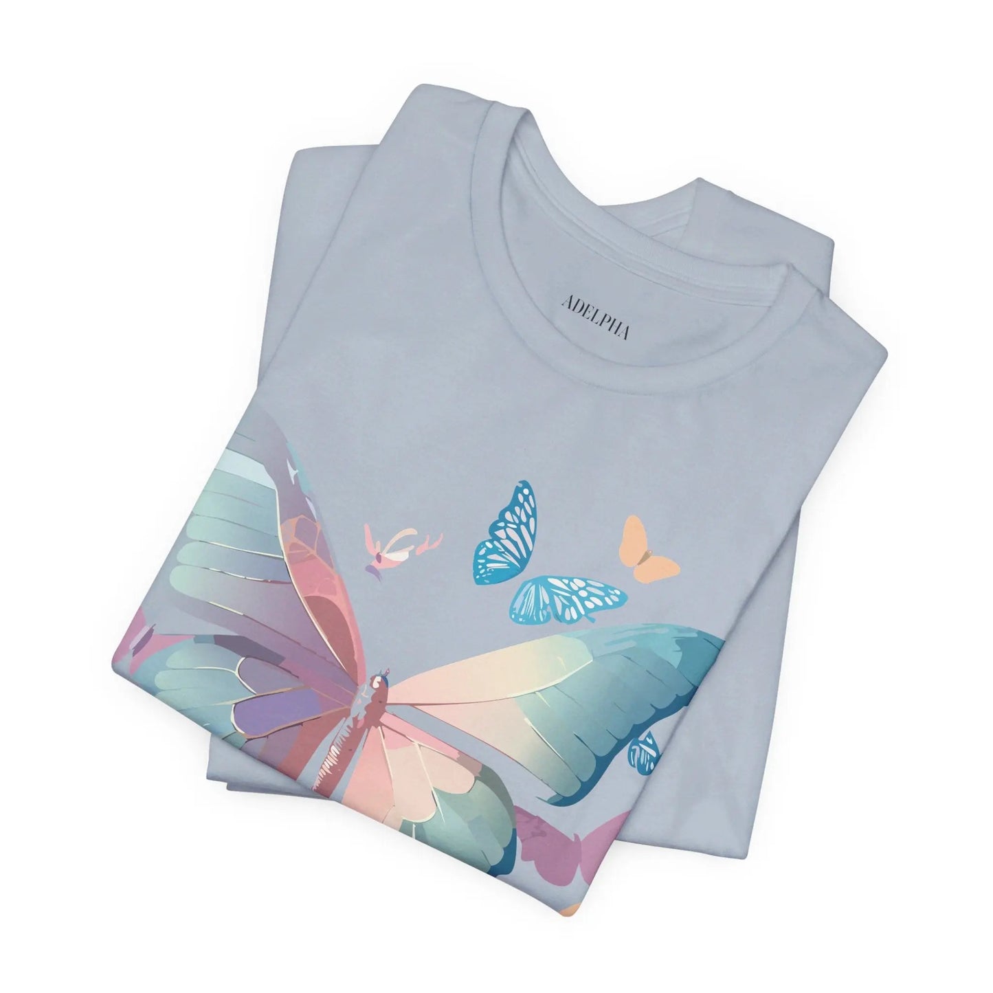 Unisex Graphic Tee Butterfly Art Shirt Adelpha Vintage Inspired Artwork