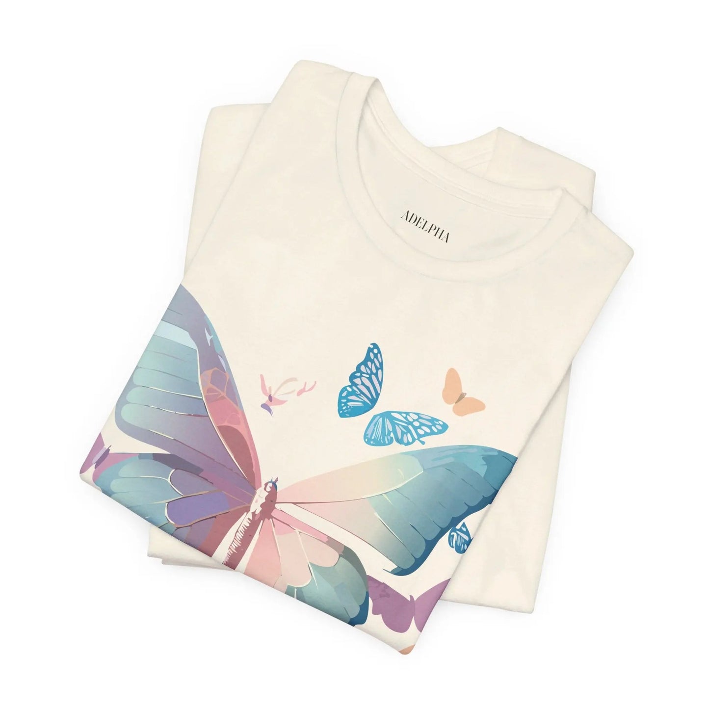Unisex Graphic Tee Butterfly Art Shirt Adelpha Vintage Inspired Artwork