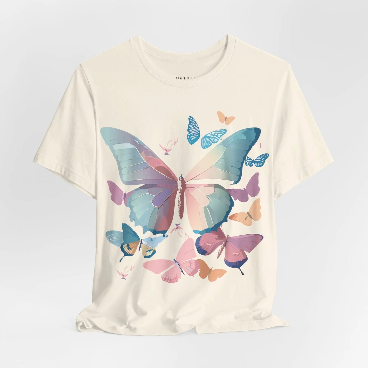 Unisex Graphic Tee Butterfly Art Shirt Adelpha Vintage Inspired Artwork
