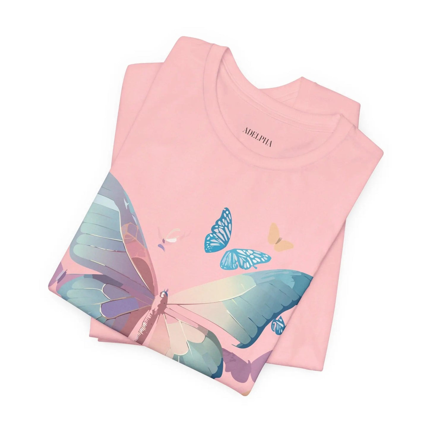 Unisex Graphic Tee Butterfly Art Shirt Adelpha Vintage Inspired Artwork