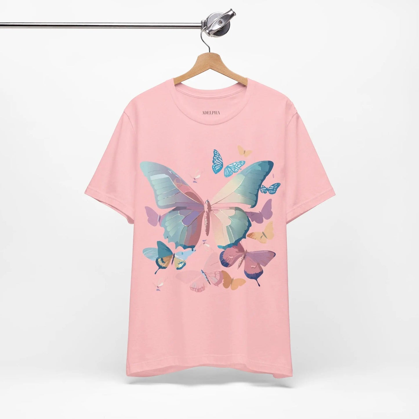 Unisex Graphic Tee Butterfly Art Shirt Adelpha Vintage Inspired Artwork