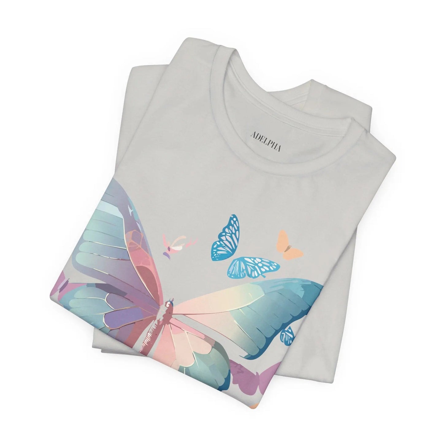 Unisex Graphic Tee Butterfly Art Shirt Adelpha Vintage Inspired Artwork