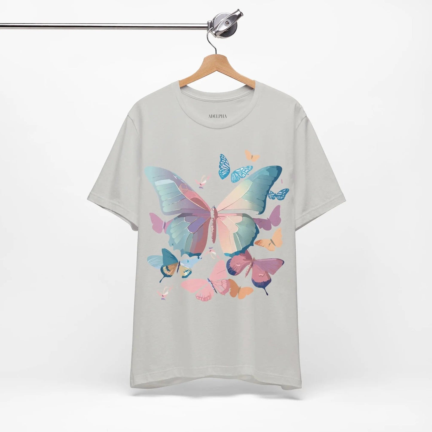 Unisex Graphic Tee Butterfly Art Shirt Adelpha Vintage Inspired Artwork