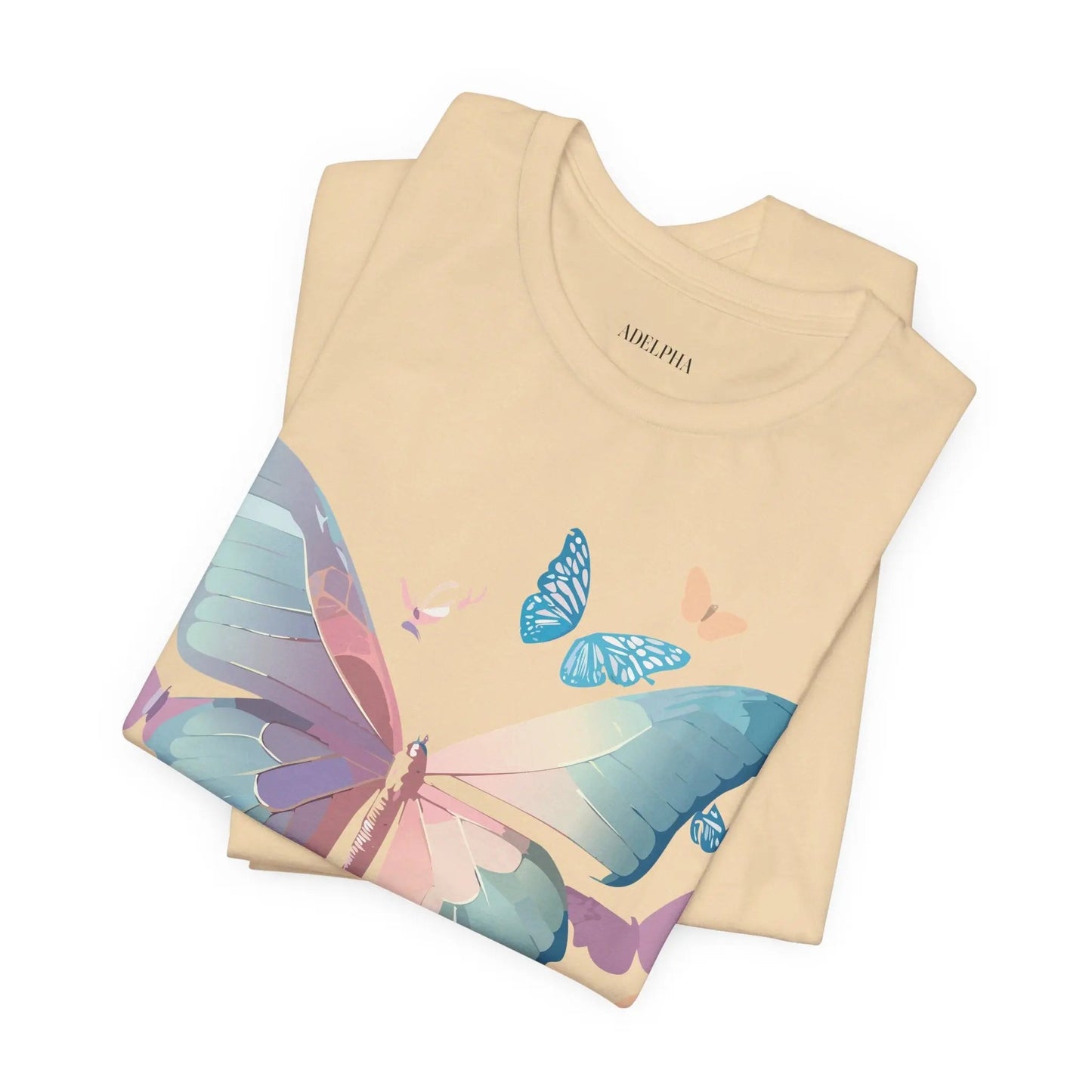 Unisex Graphic Tee Butterfly Art Shirt Adelpha Vintage Inspired Artwork
