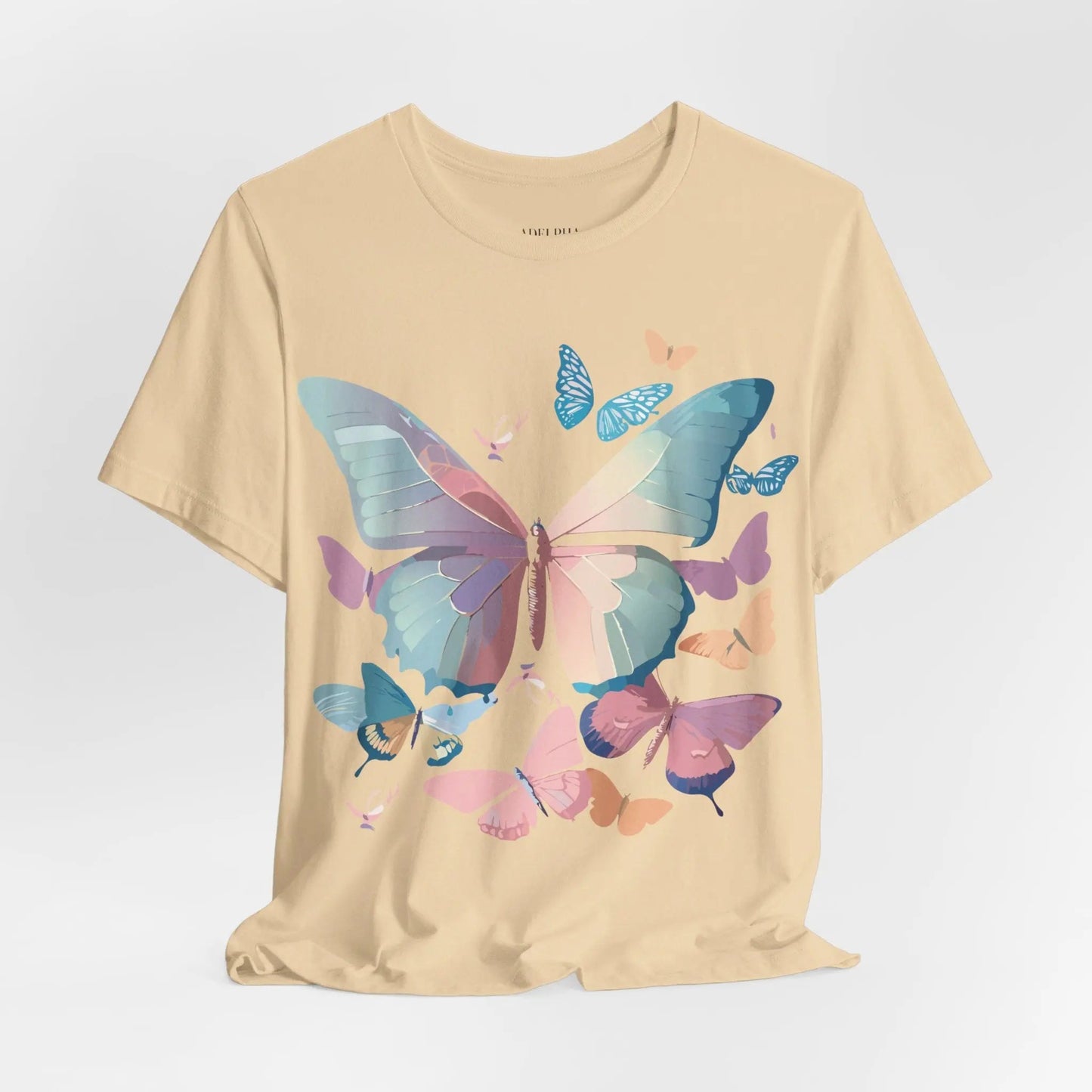 Unisex Graphic Tee Butterfly Art Shirt Adelpha Vintage Inspired Artwork