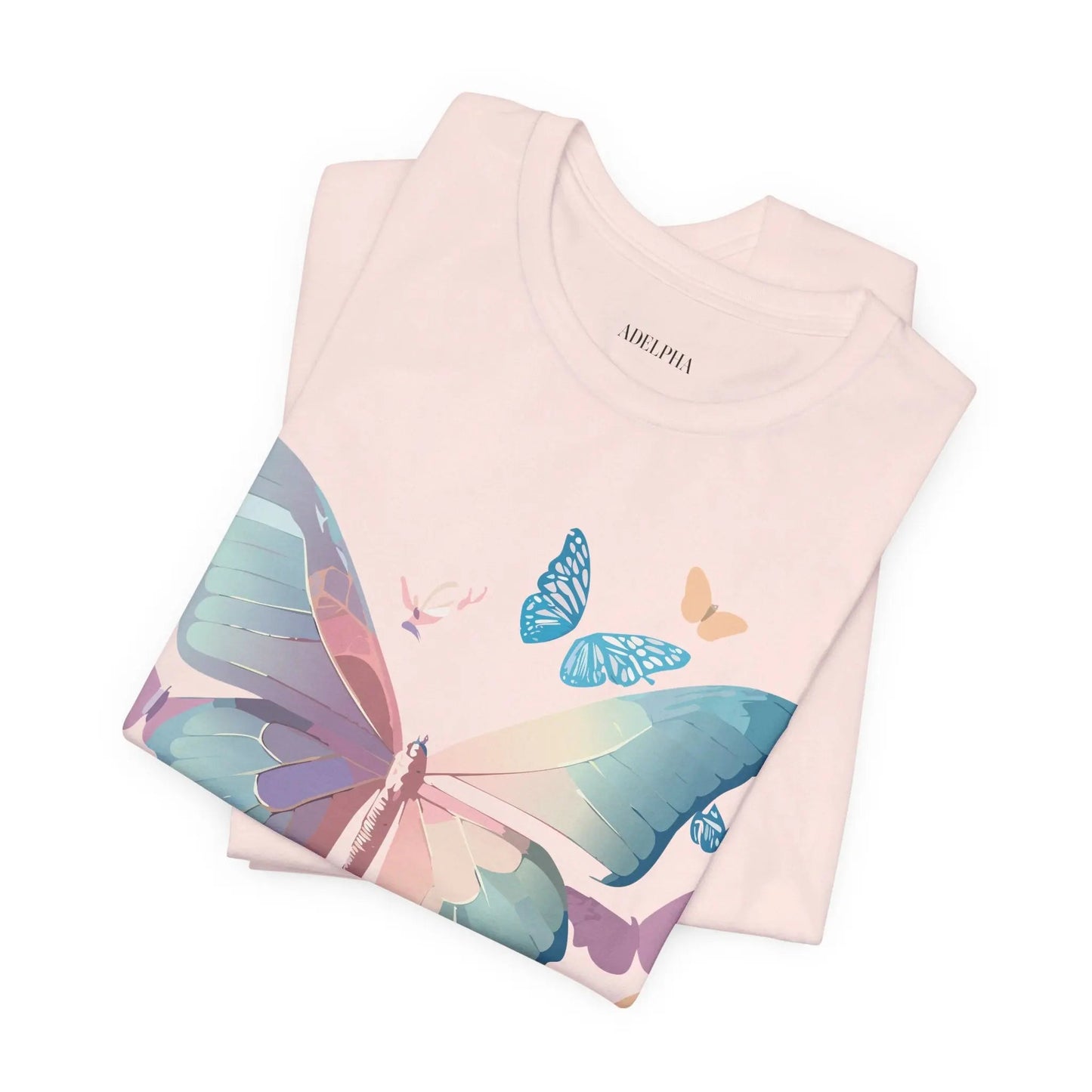 Unisex Graphic Tee Butterfly Art Shirt Adelpha Vintage Inspired Artwork