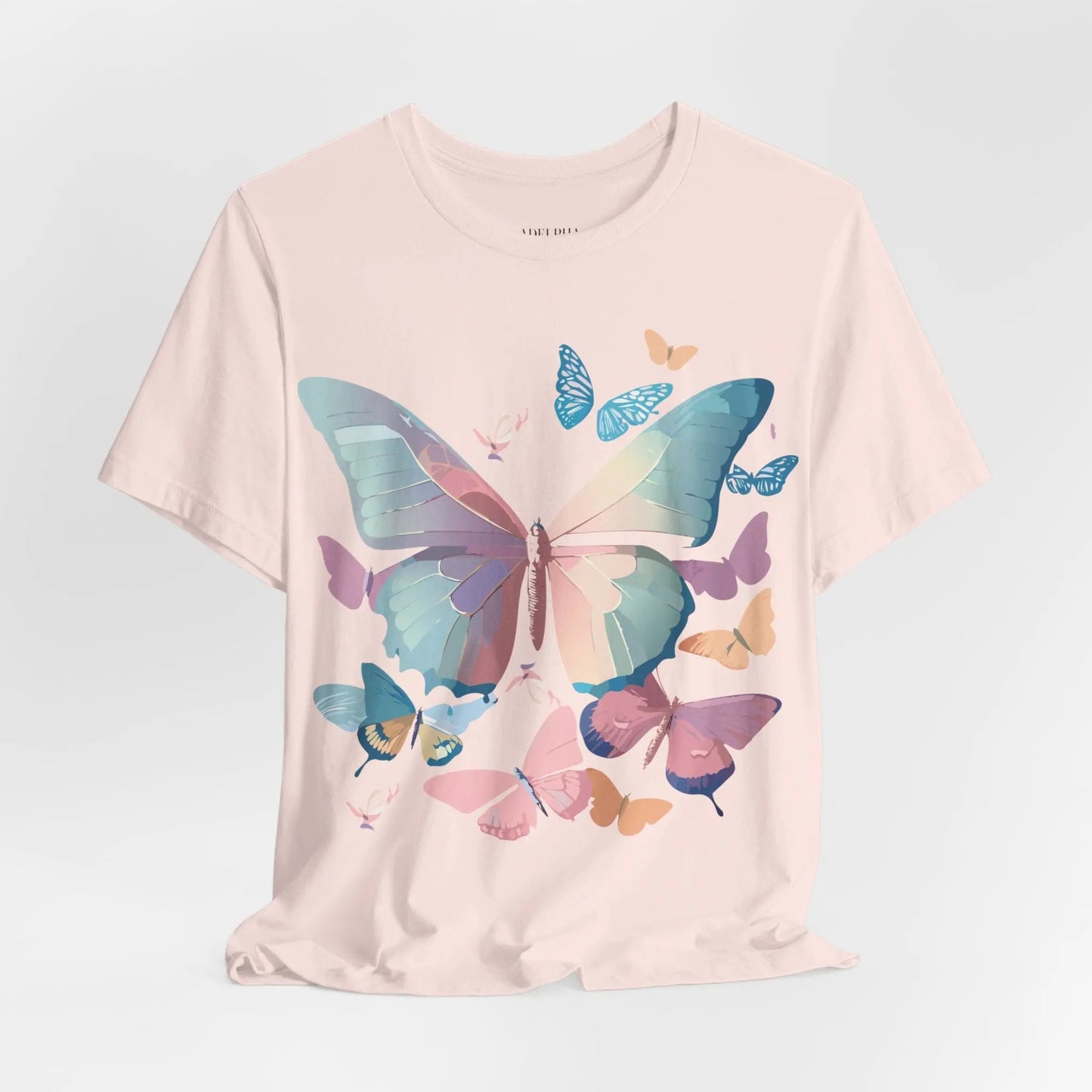 Unisex Graphic Tee Butterfly Art Shirt Adelpha Vintage Inspired Artwork