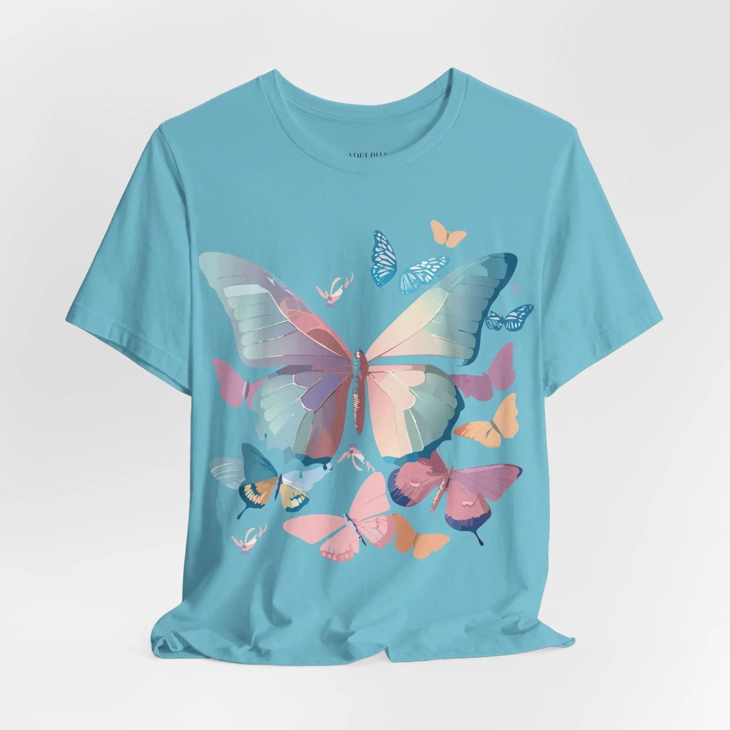 Unisex Graphic Tee Butterfly Art Shirt Adelpha Vintage Inspired Artwork