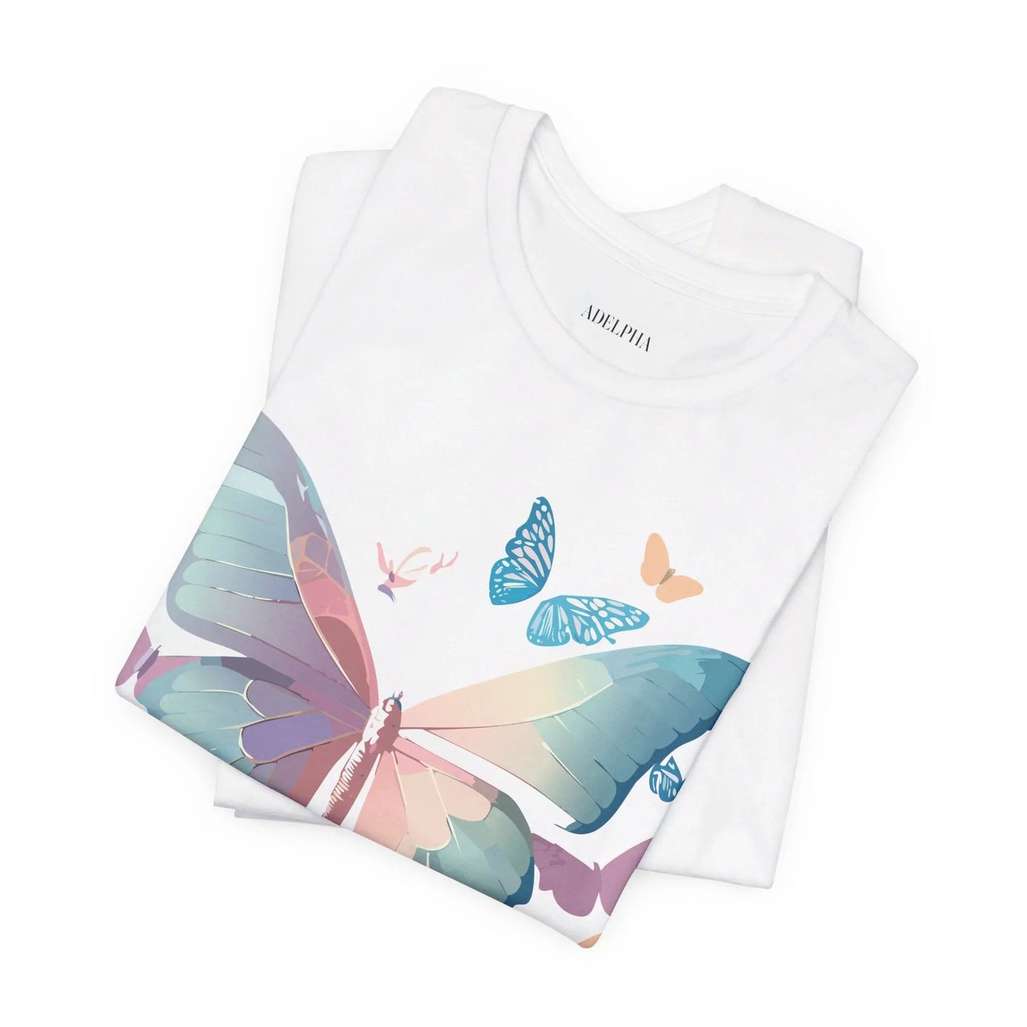 Unisex Graphic Tee Butterfly Art Shirt Adelpha Vintage Inspired Artwork