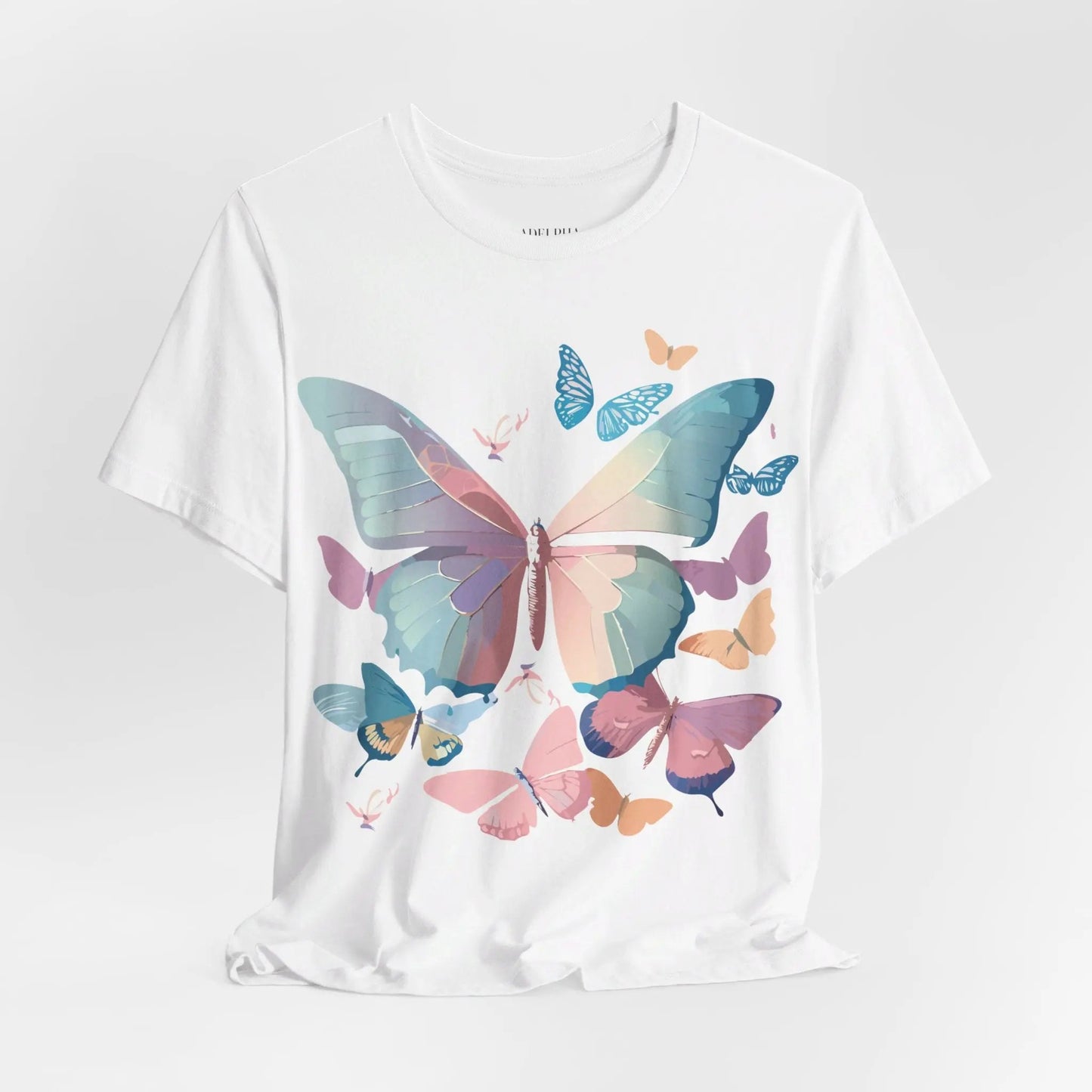 Unisex Graphic Tee Butterfly Art Shirt Adelpha Vintage Inspired Artwork