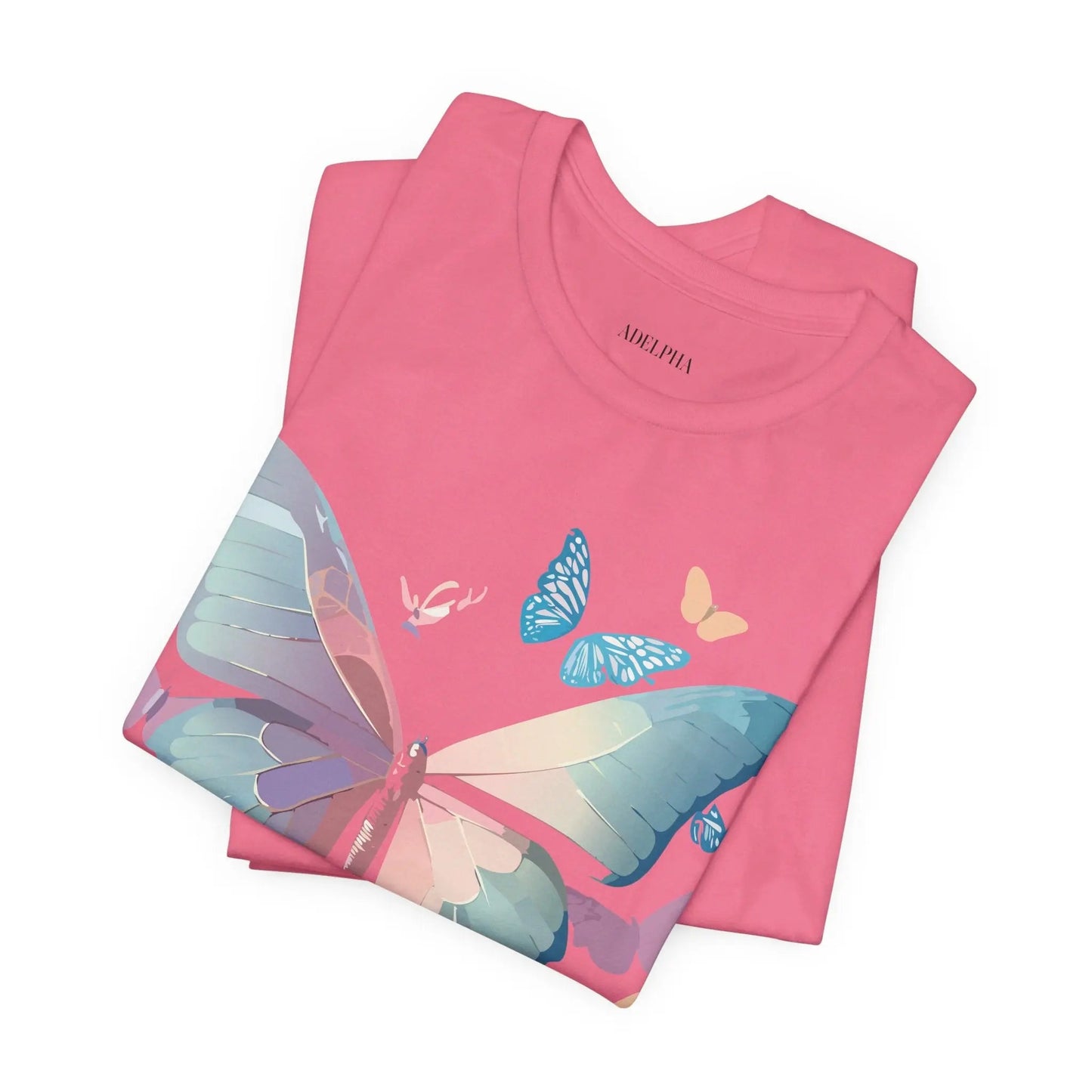 Unisex Graphic Tee Butterfly Art Shirt Adelpha Vintage Inspired Artwork