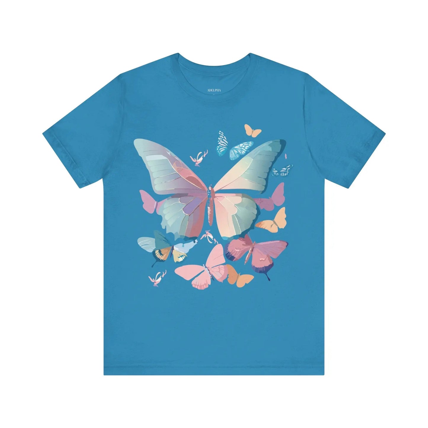 Butterfly Graphic Tee Unisex Jersey Short Sleeve Adelpha Art Design