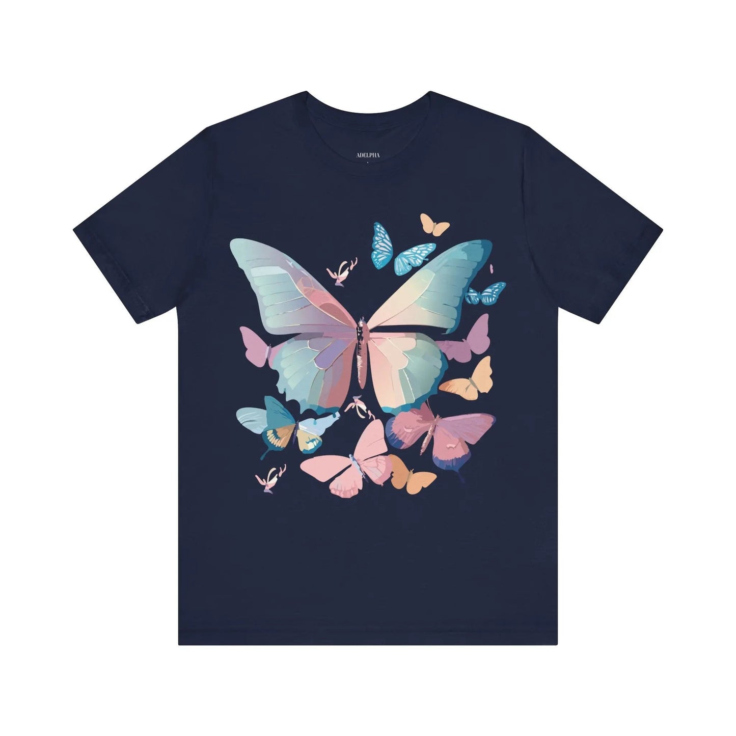 Butterfly Graphic Tee Unisex Jersey Short Sleeve Adelpha Art Design