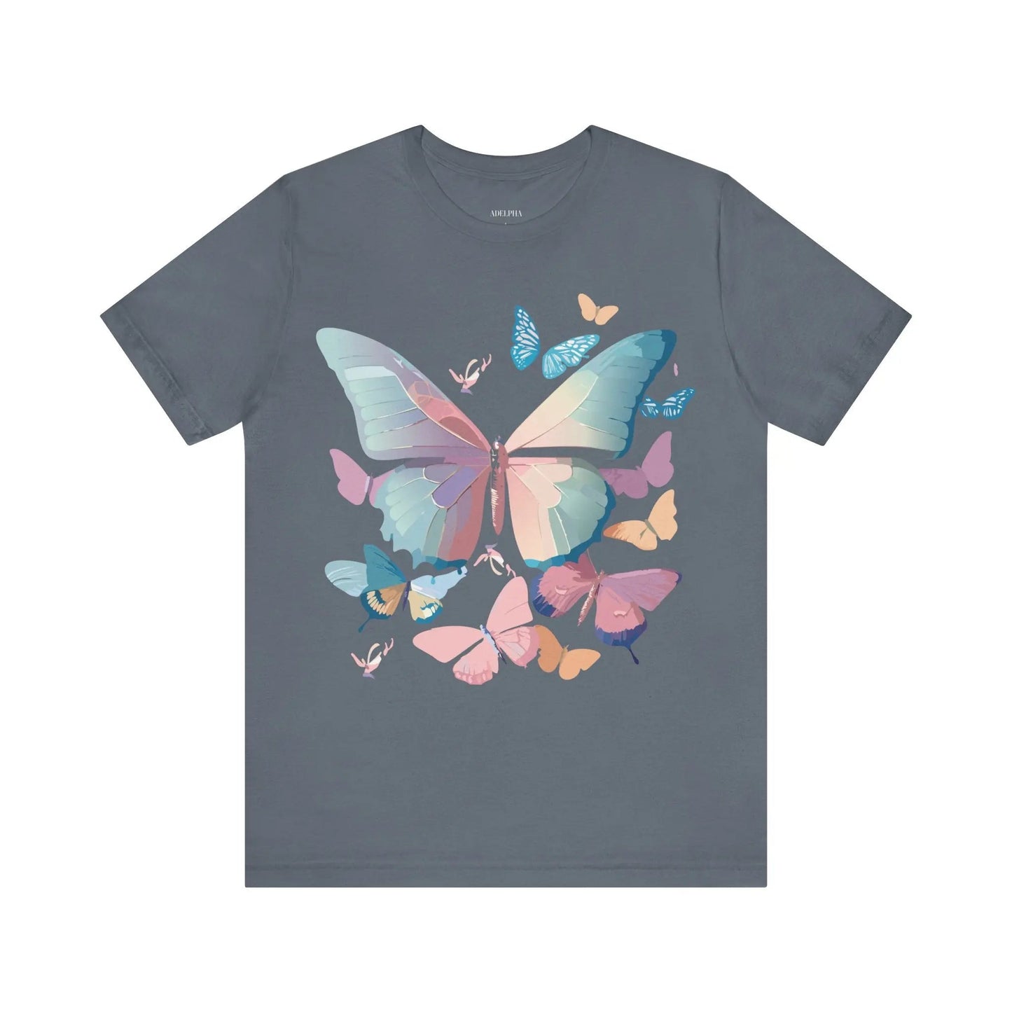 Butterfly Graphic Tee Unisex Jersey Short Sleeve Adelpha Art Design