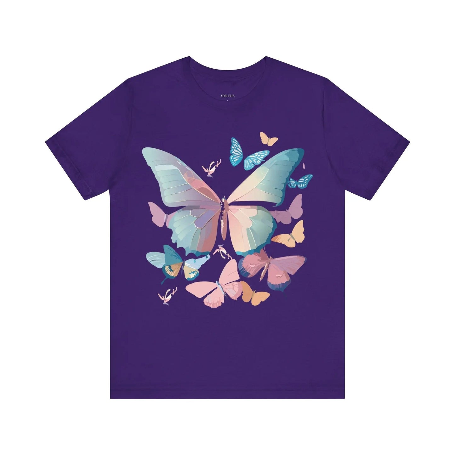 Butterfly Graphic Tee Unisex Jersey Short Sleeve Adelpha Art Design