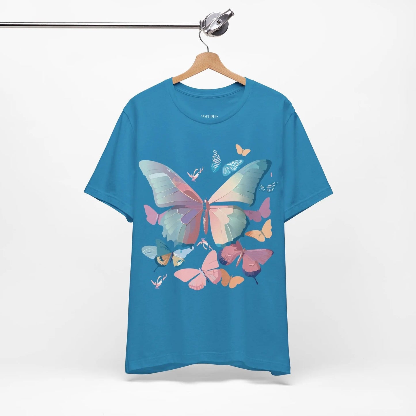 Butterfly Graphic Tee Unisex Jersey Short Sleeve Adelpha Art Design