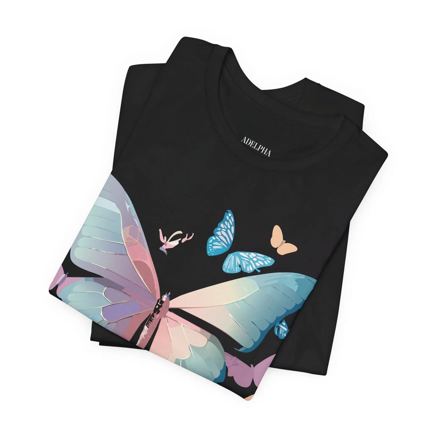 Butterfly Graphic Tee Unisex Jersey Short Sleeve Adelpha Art Design
