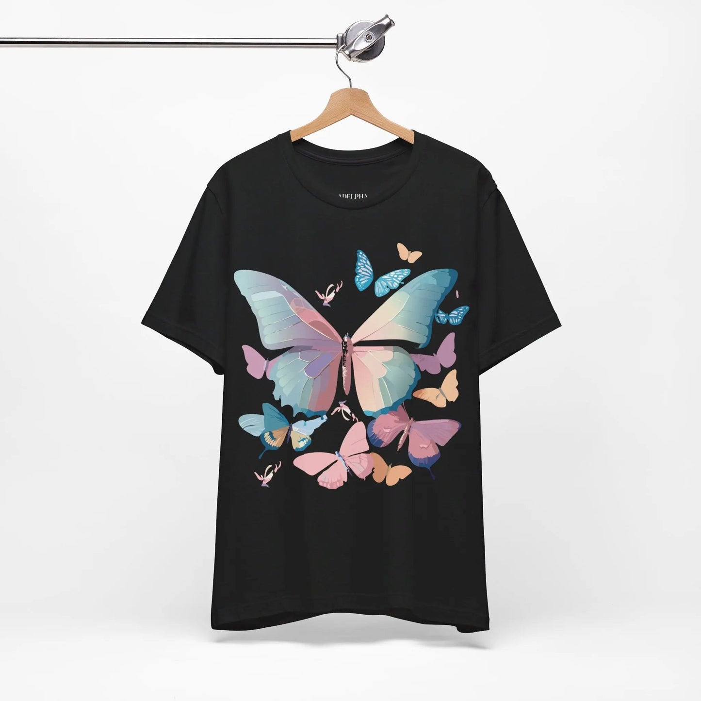 Butterfly Graphic Tee Unisex Jersey Short Sleeve Adelpha Art Design
