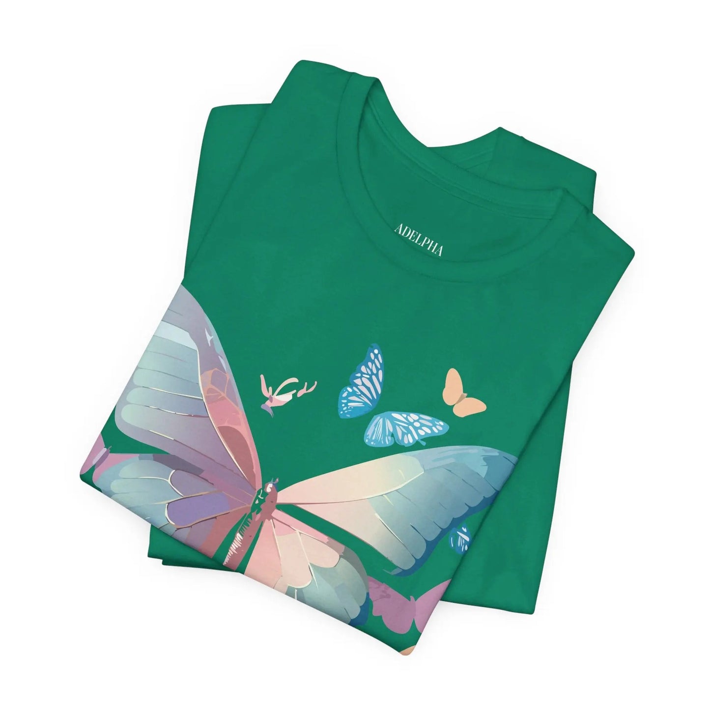 Butterfly Graphic Tee Unisex Jersey Short Sleeve Adelpha Art Design