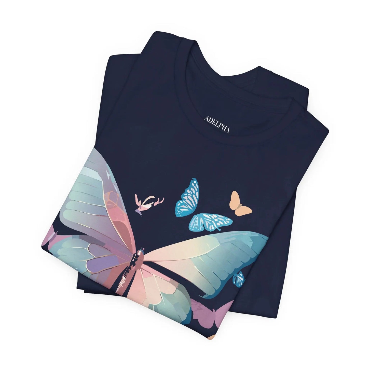 Butterfly Graphic Tee Unisex Jersey Short Sleeve Adelpha Art Design