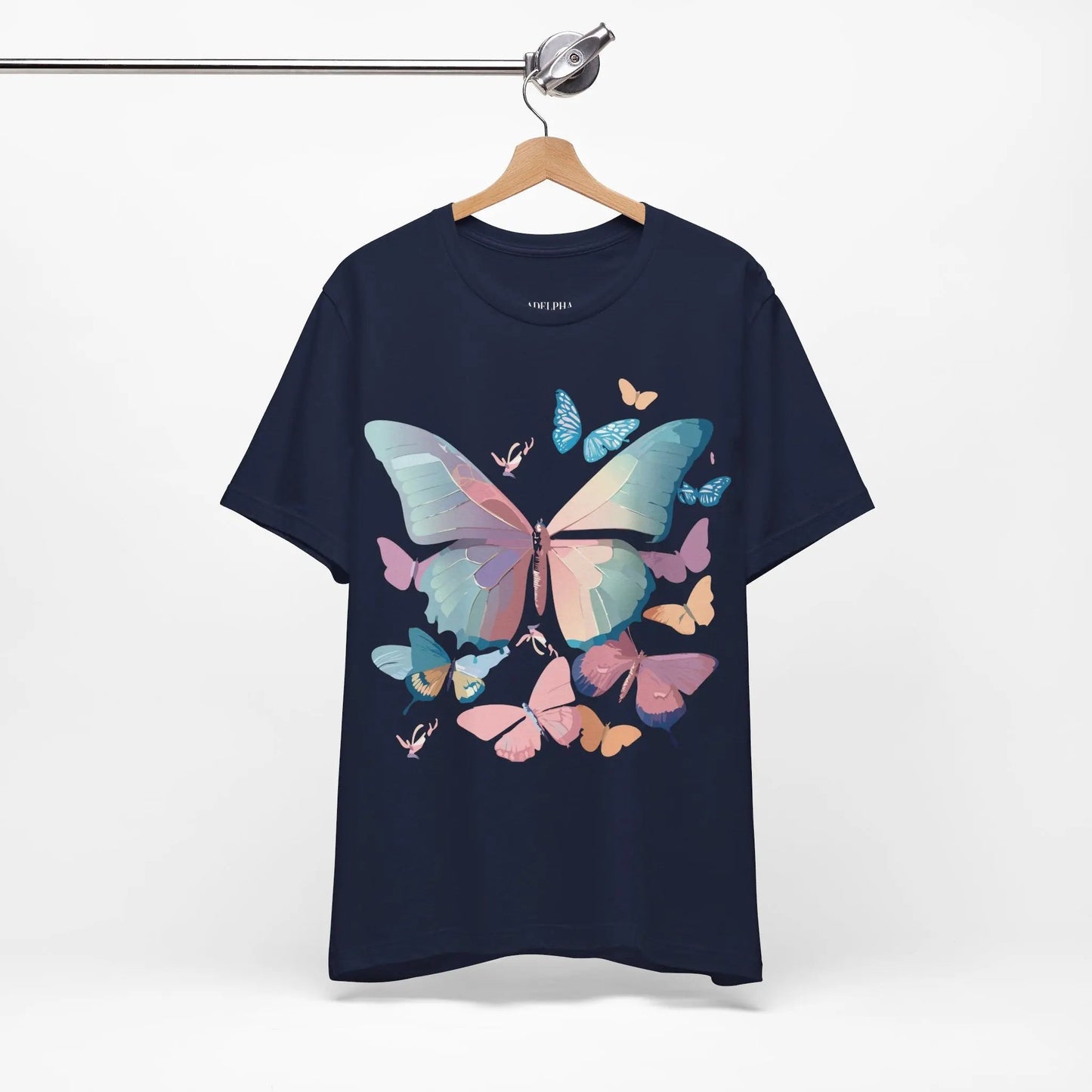 Butterfly Graphic Tee Unisex Jersey Short Sleeve Adelpha Art Design