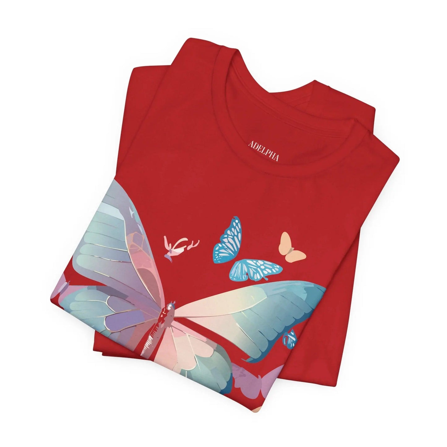 Butterfly Graphic Tee Unisex Jersey Short Sleeve Adelpha Art Design