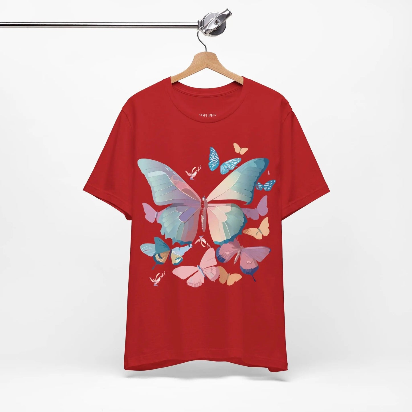Butterfly Graphic Tee Unisex Jersey Short Sleeve Adelpha Art Design