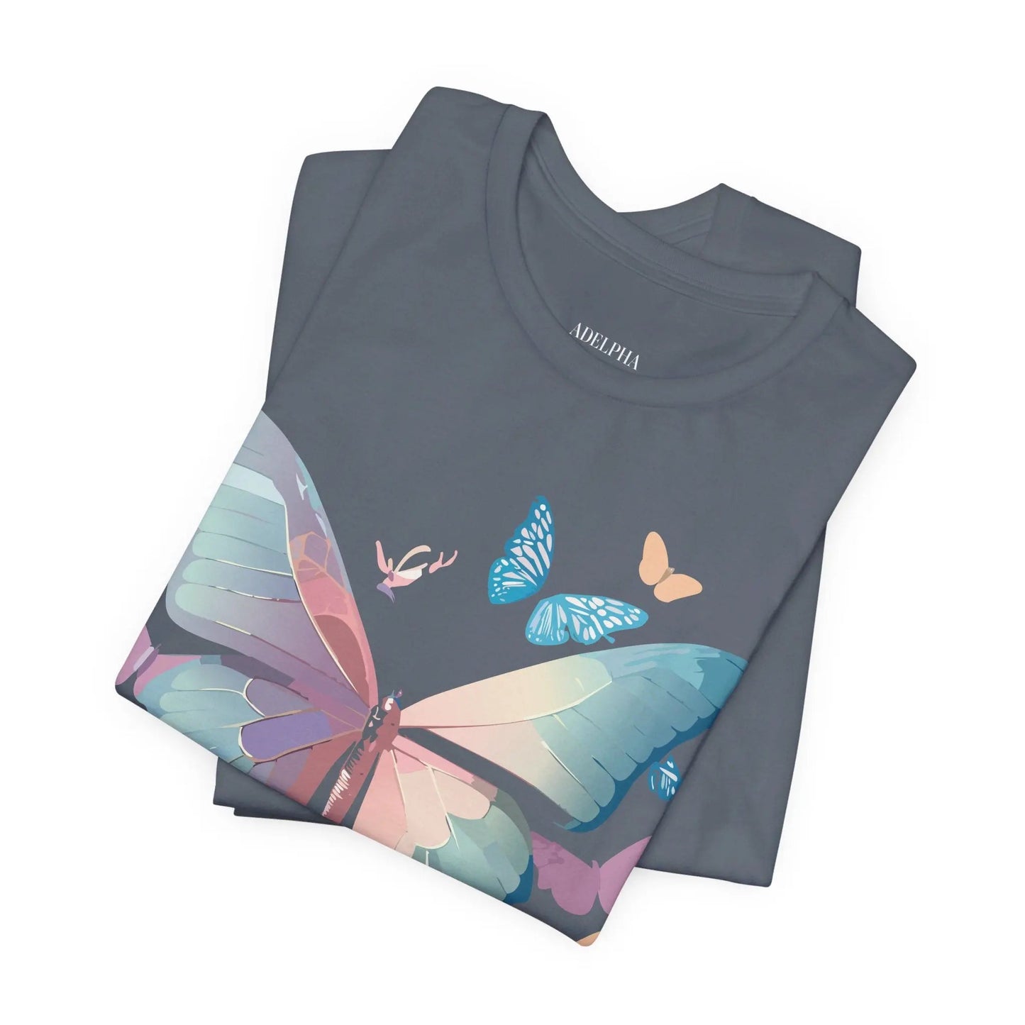 Butterfly Graphic Tee Unisex Jersey Short Sleeve Adelpha Art Design