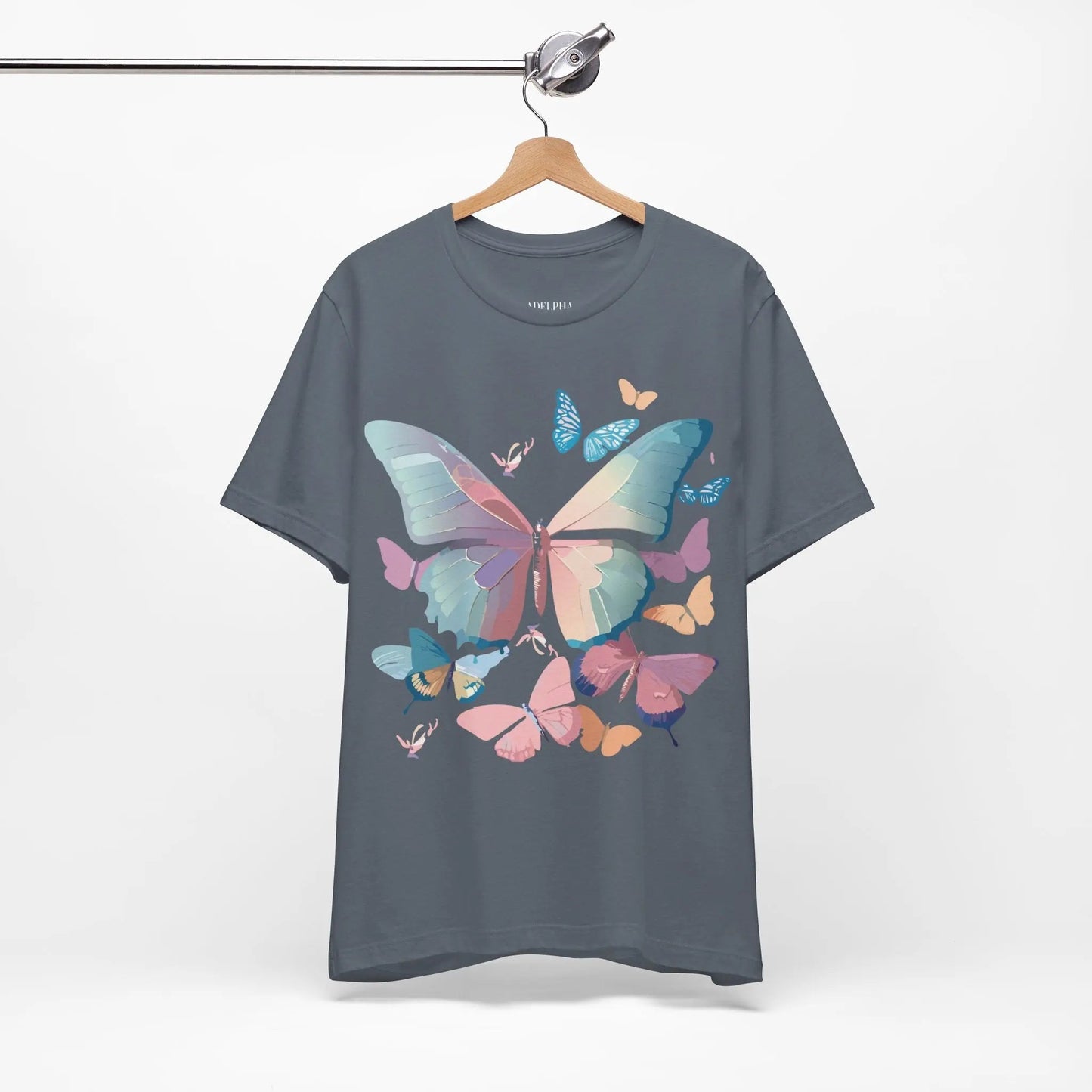 Butterfly Graphic Tee Unisex Jersey Short Sleeve Adelpha Art Design