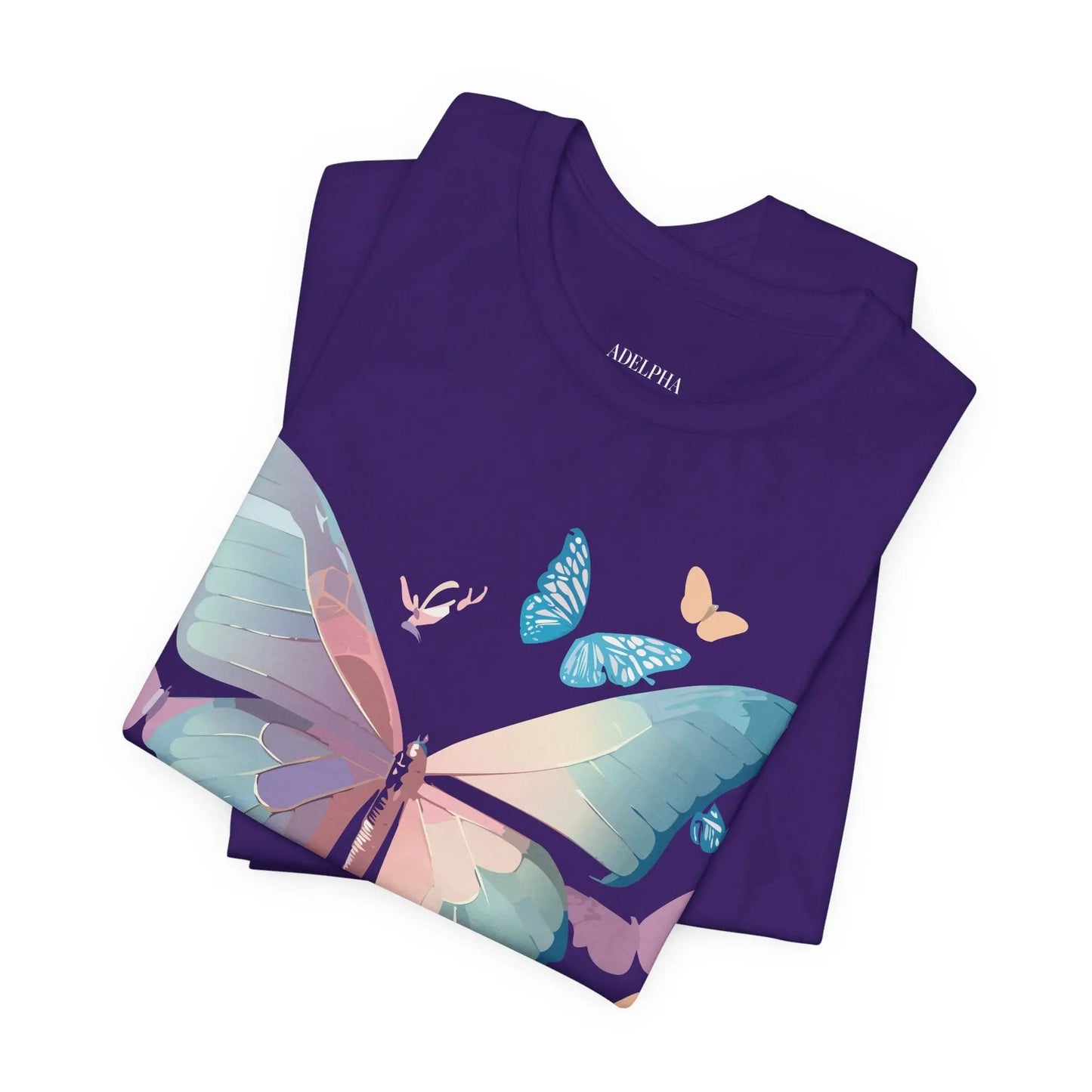 Butterfly Graphic Tee Unisex Jersey Short Sleeve Adelpha Art Design