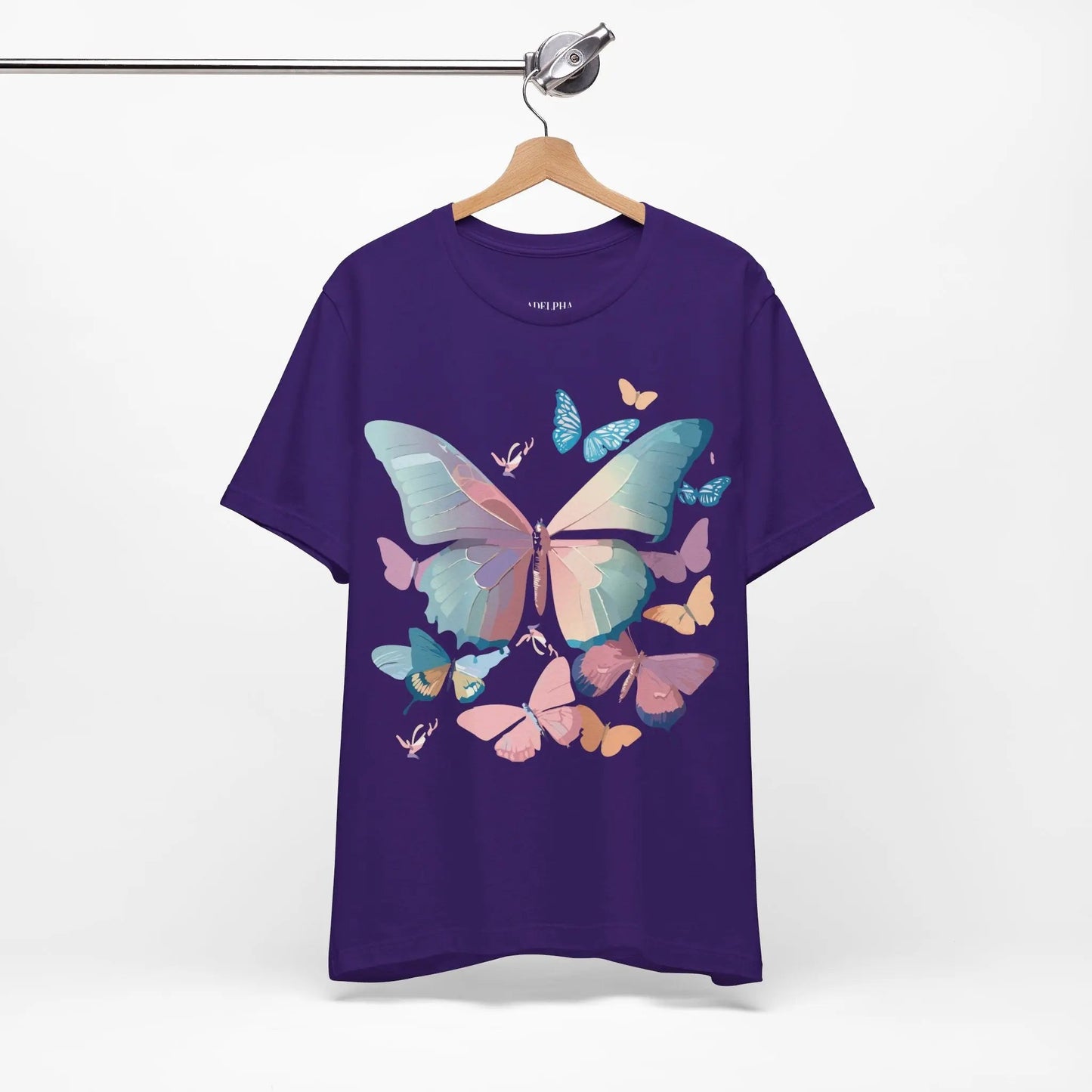 Butterfly Graphic Tee Unisex Jersey Short Sleeve Adelpha Art Design