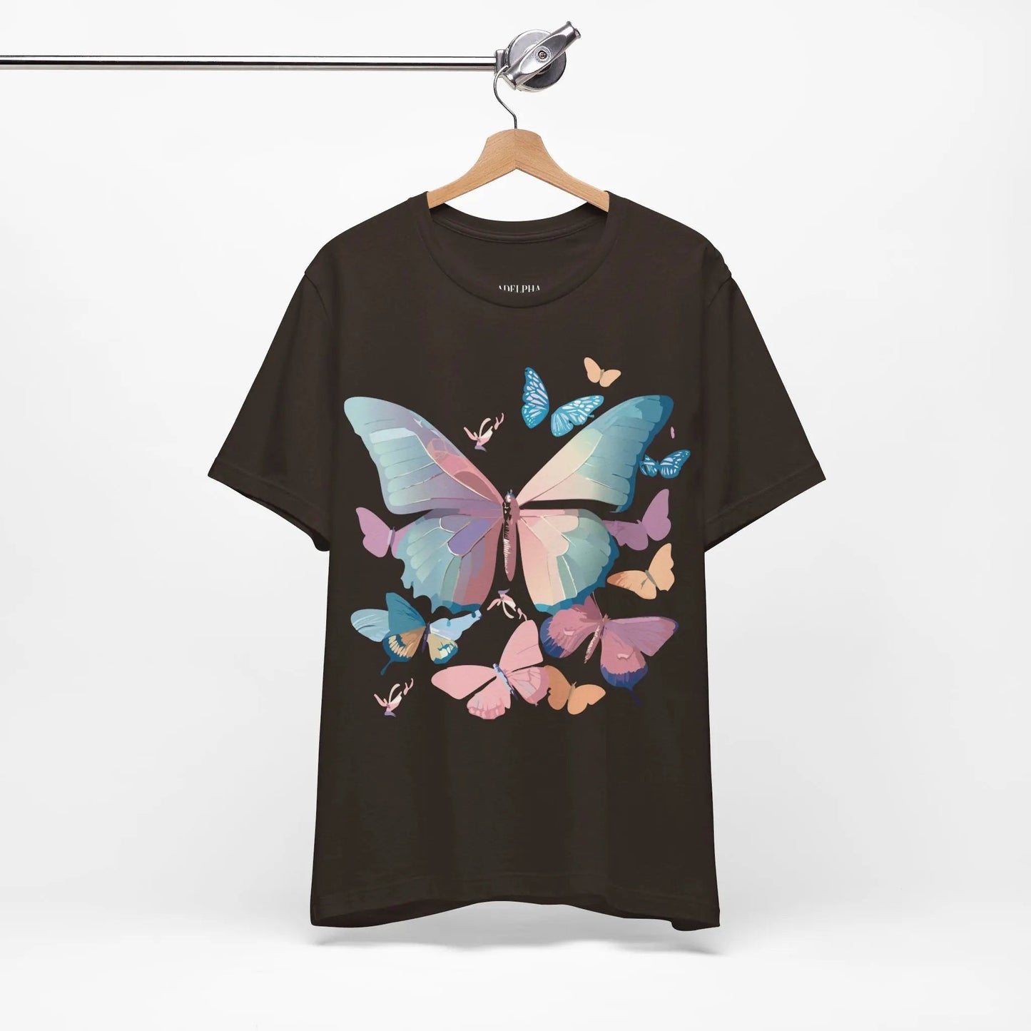 Butterfly Graphic Tee Unisex Jersey Short Sleeve Adelpha Art Design