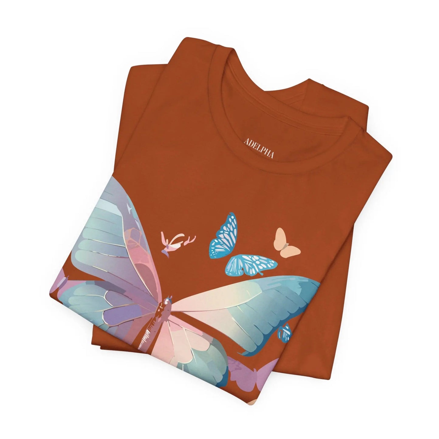 Butterfly Graphic Tee Unisex Jersey Short Sleeve Adelpha Art Design