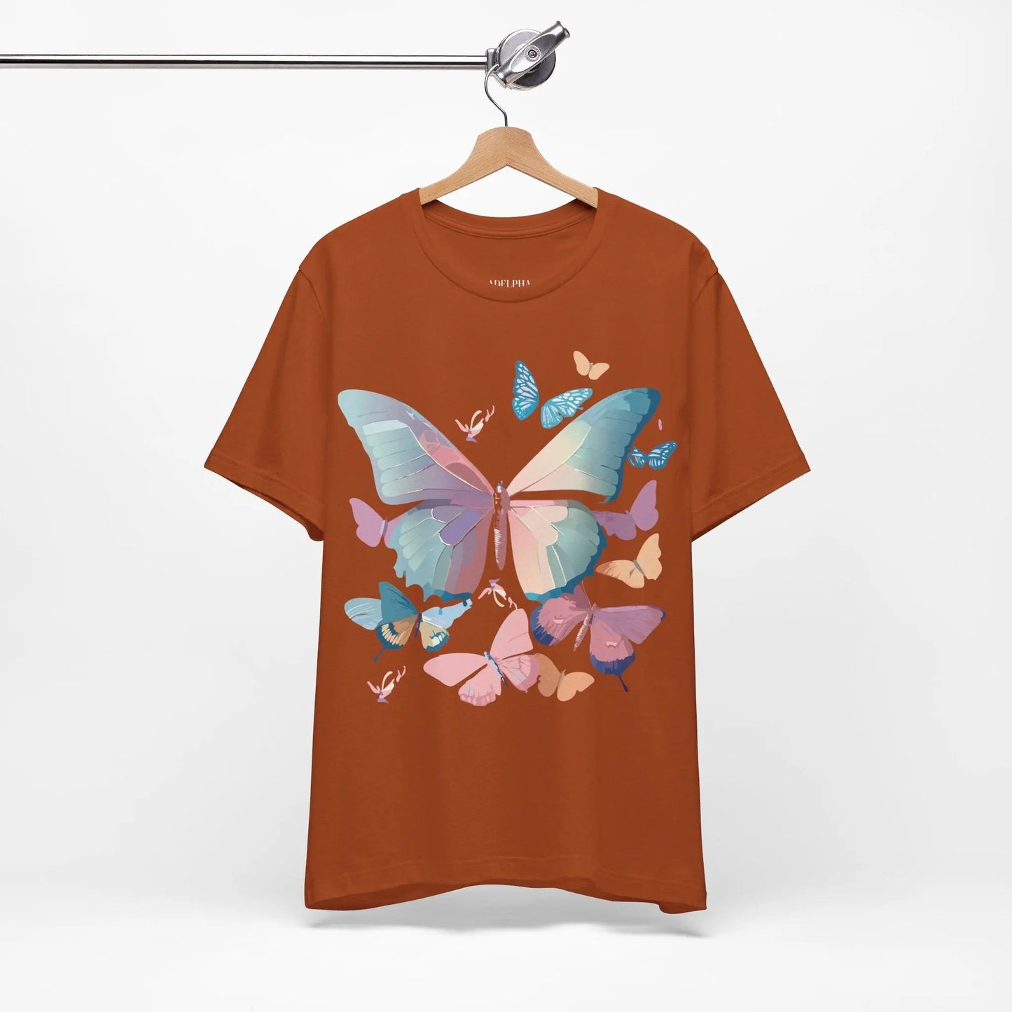 Butterfly Graphic Tee Unisex Jersey Short Sleeve Adelpha Art Design