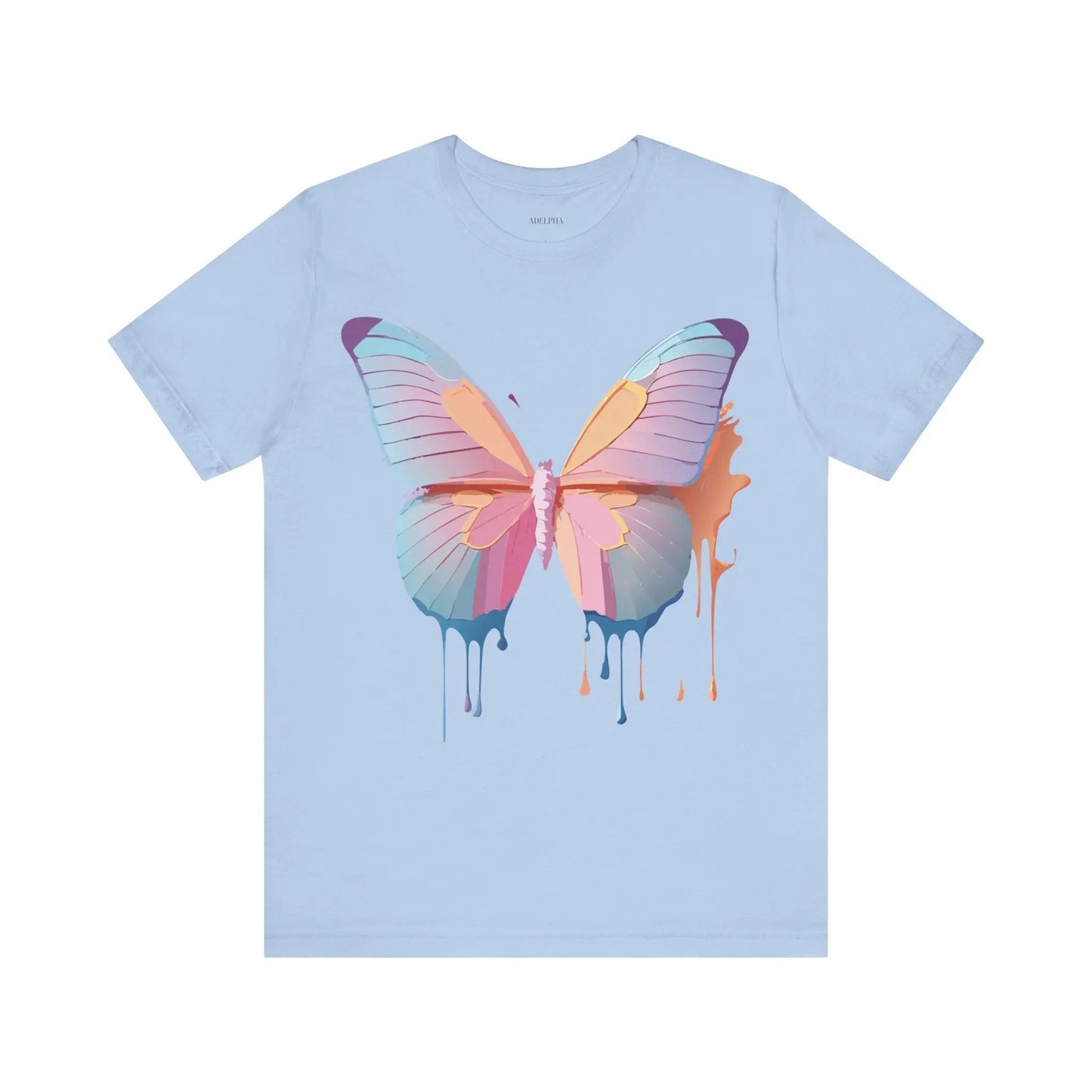 Butterfly Graphic Tee Unisex Jersey Short Sleeve Art Design Adelpha