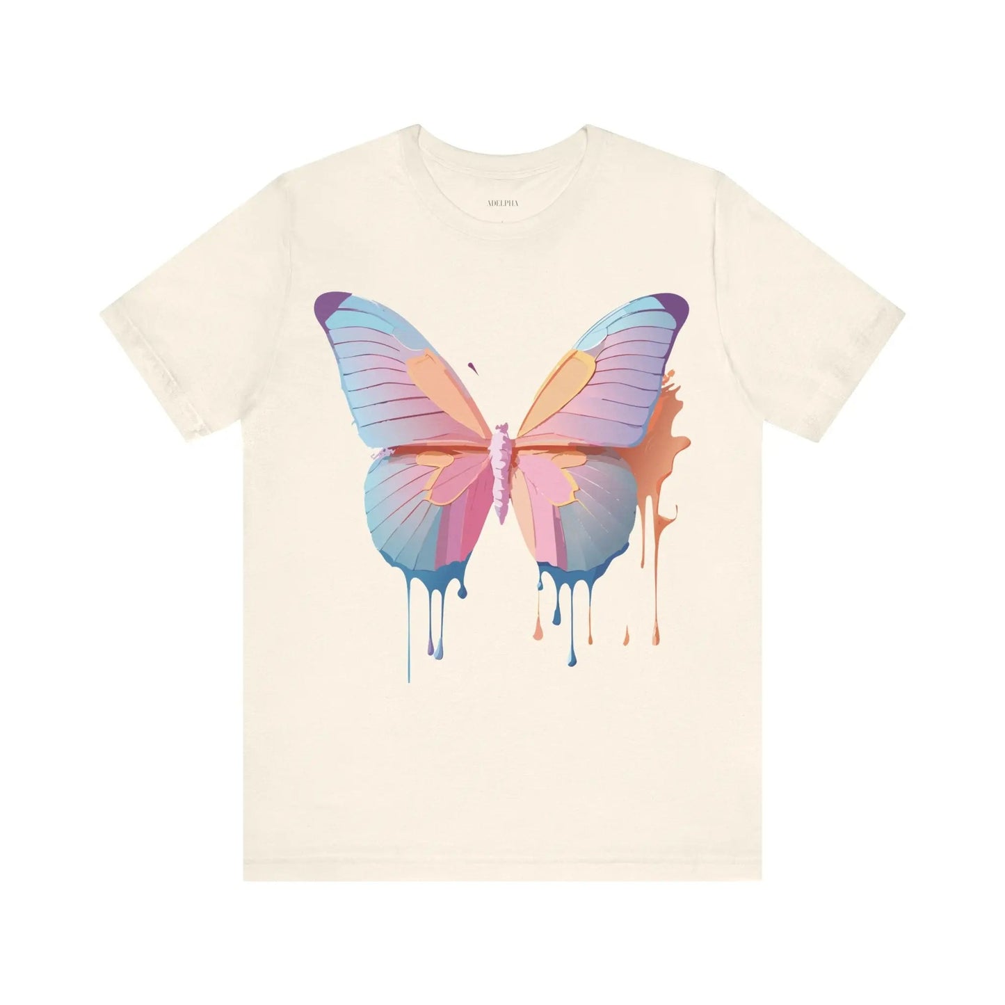Butterfly Graphic Tee Unisex Jersey Short Sleeve Art Design Adelpha
